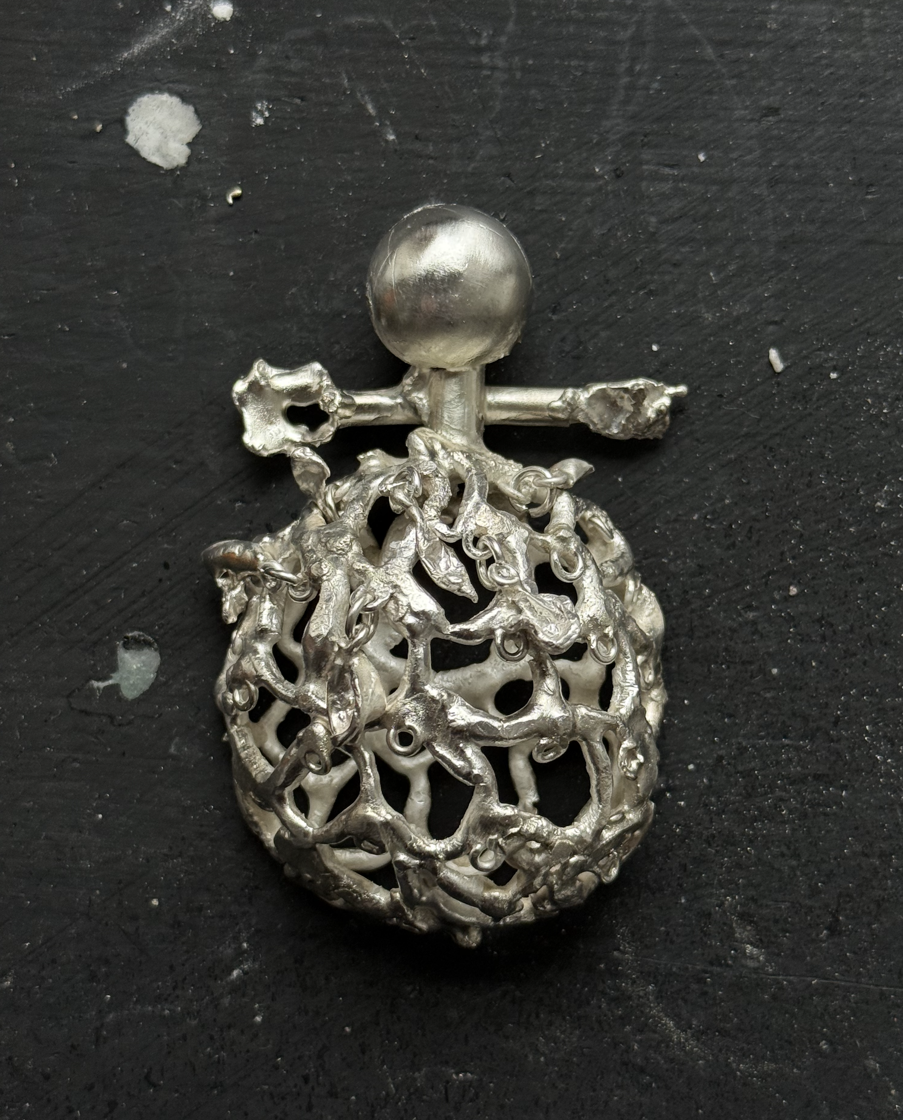 SILVER VESSEL