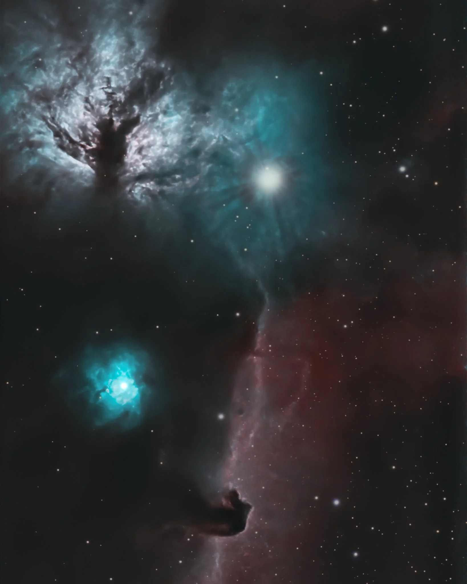 IC 434 - Horsehead nebula - 1'260 LYR