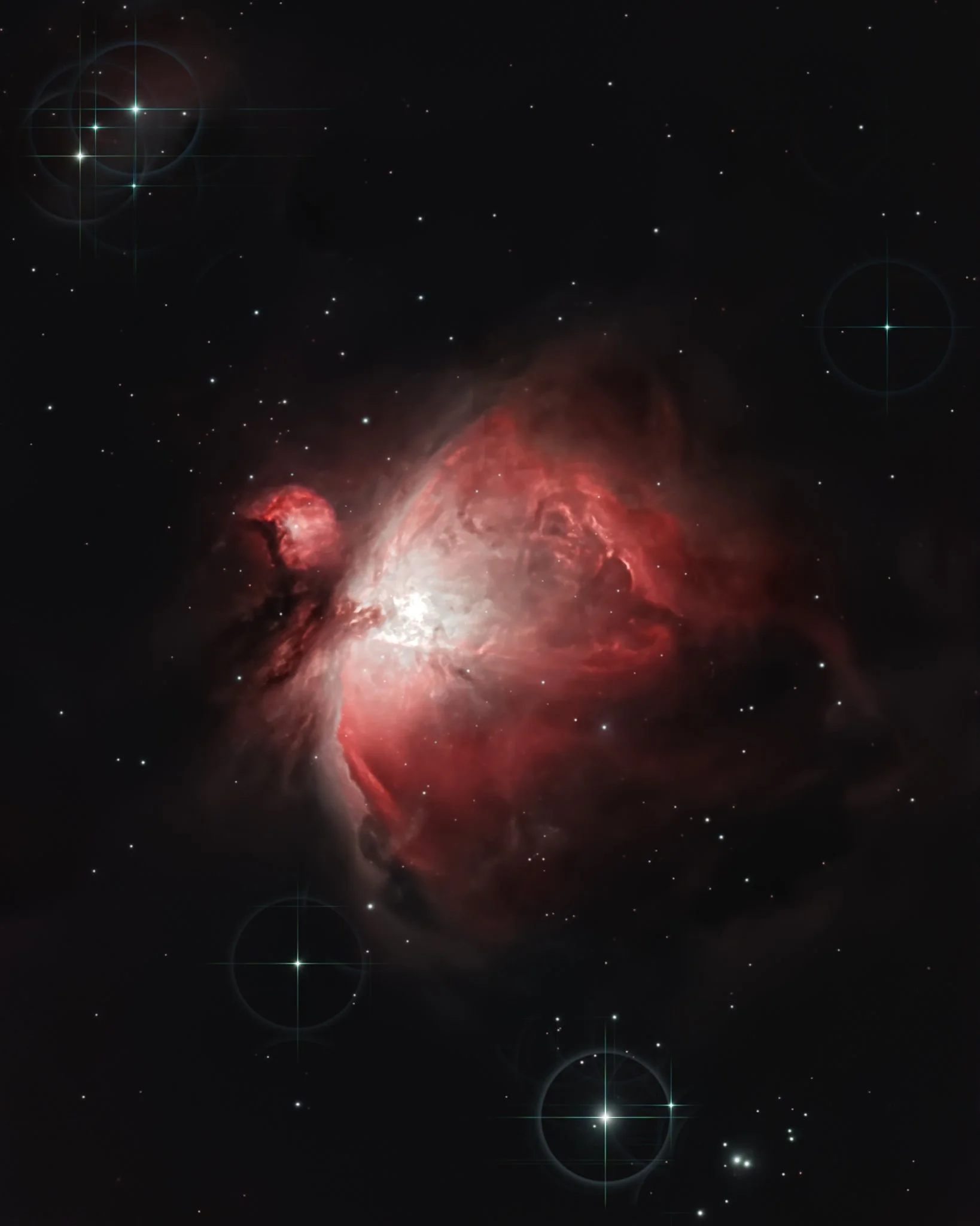 M42 - Orion nebula - 1'267 LYR