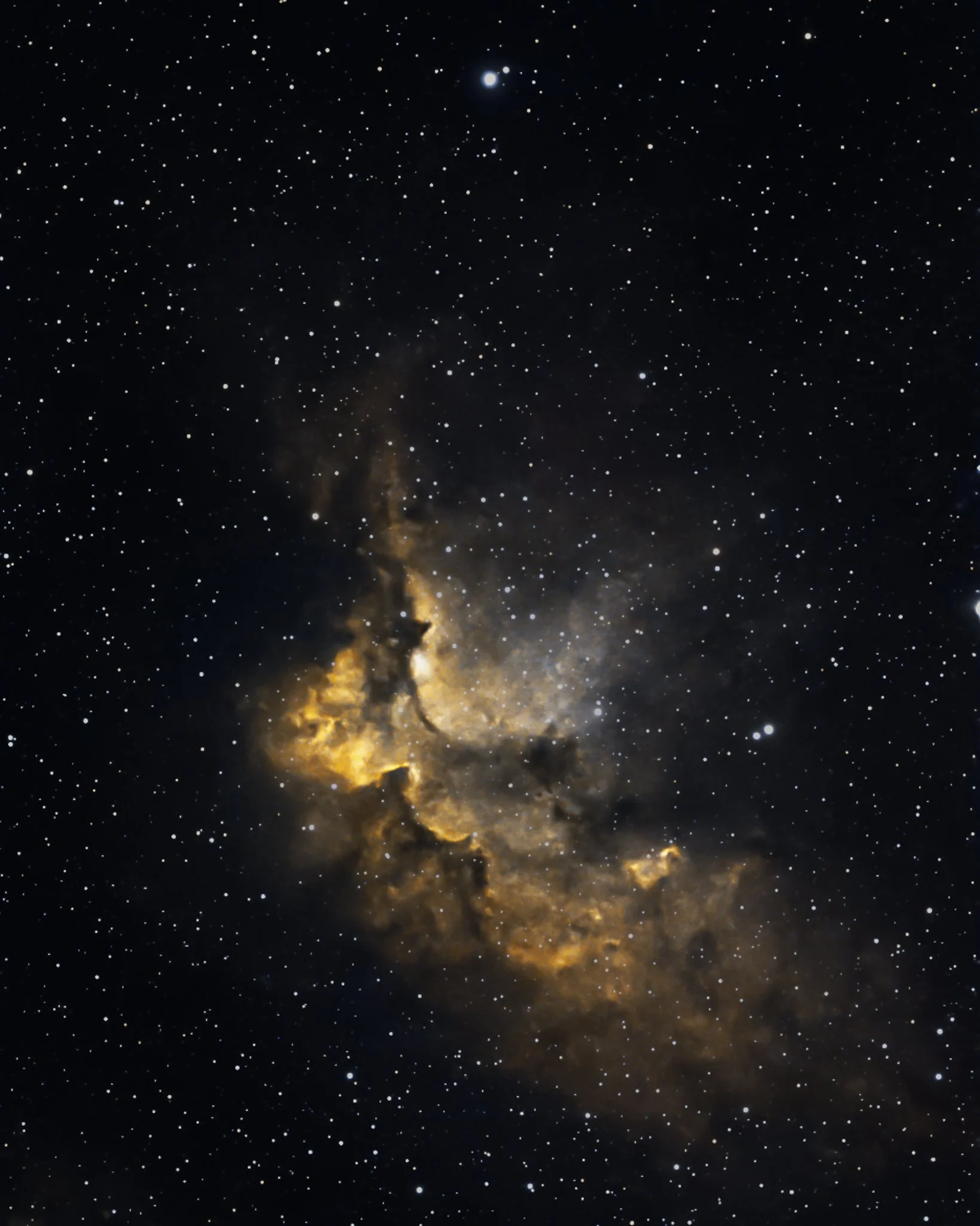 NGC 7380 - Wizard nebula - 8'500 LYR