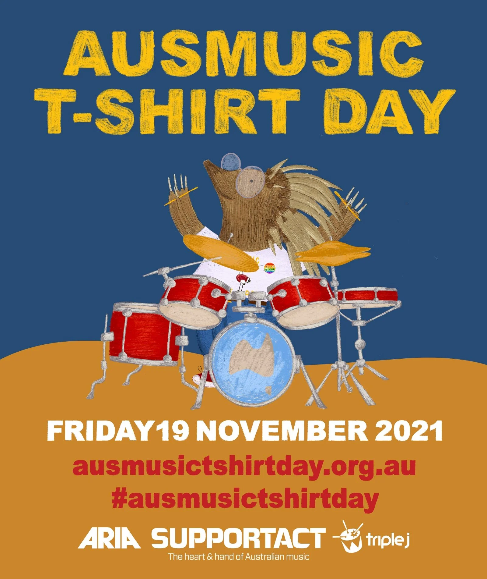 HOW YOU CAN SUPPORT AUSSIE MUSICIANS DURING AUSMUSIC T-SHIRT DAY