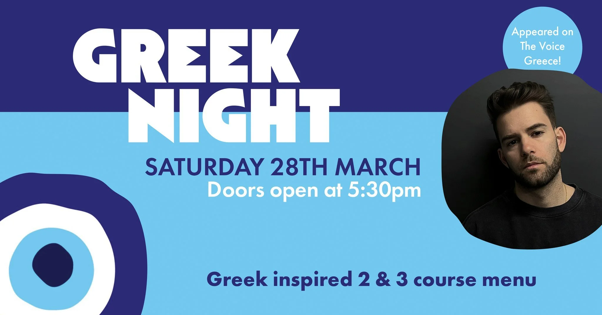 Greek Night at Forget Me Not with Apostolis Kaspiridis