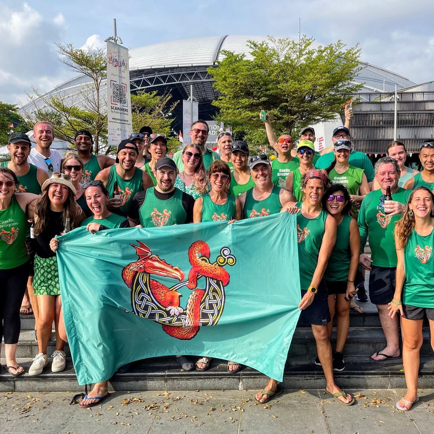 Some things change, others stay the same 💚🐉

Fantastic to be back at Pesta Sukan, with new paddlers and seniors putting in a storming effort to show that the Gaelics still have what it takes 💪 Well done to everyone who paddled and thanks to the am