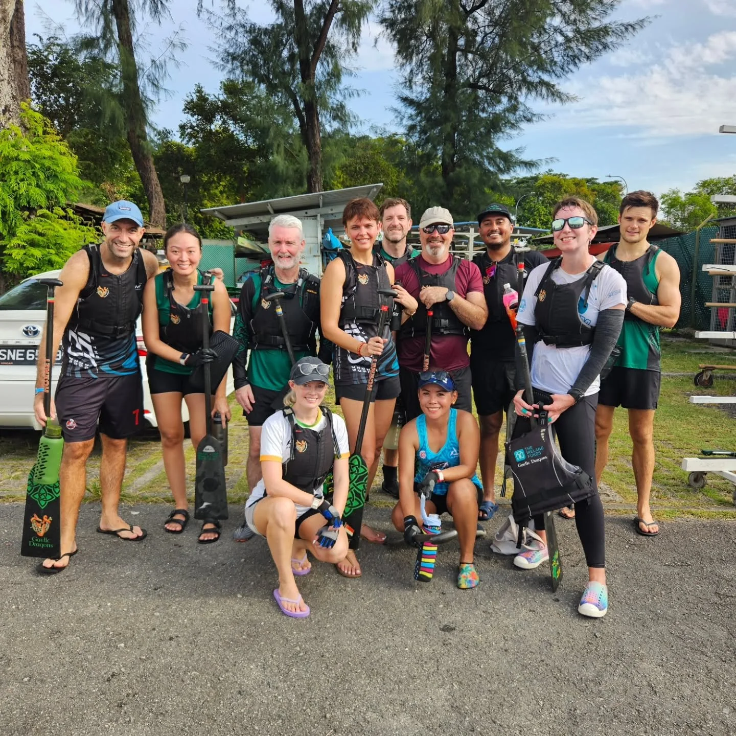 Just a few days to go until the 5km race! ⏳
Our Gaelics have been putting in the work. Early mornings, power sessions, and precision paddling 💪
First pic — our current 5k crew, race-ready, and fired up. The rest — a look back at our 5k f