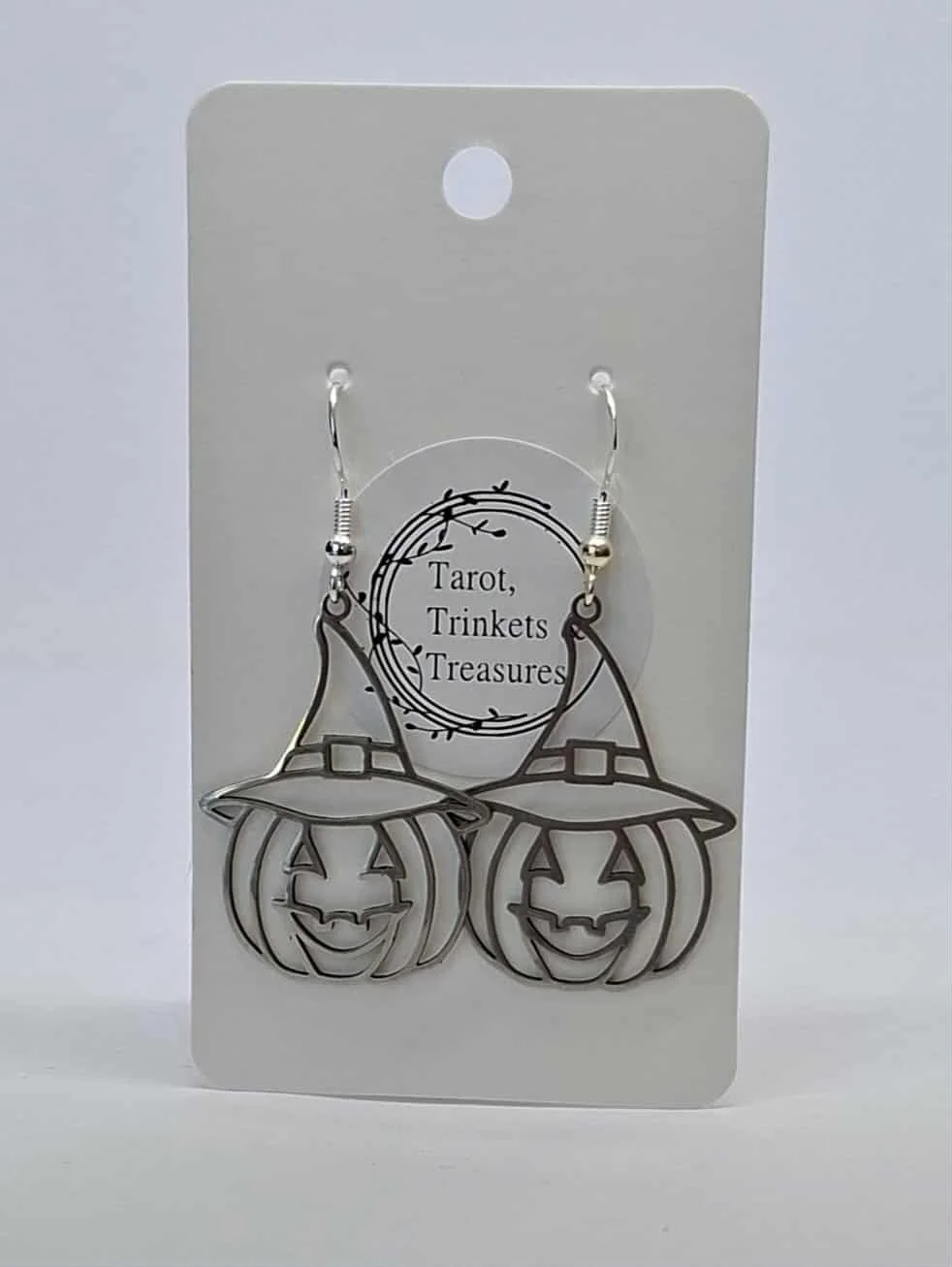 Stainless Steel Pumpkin earrings
