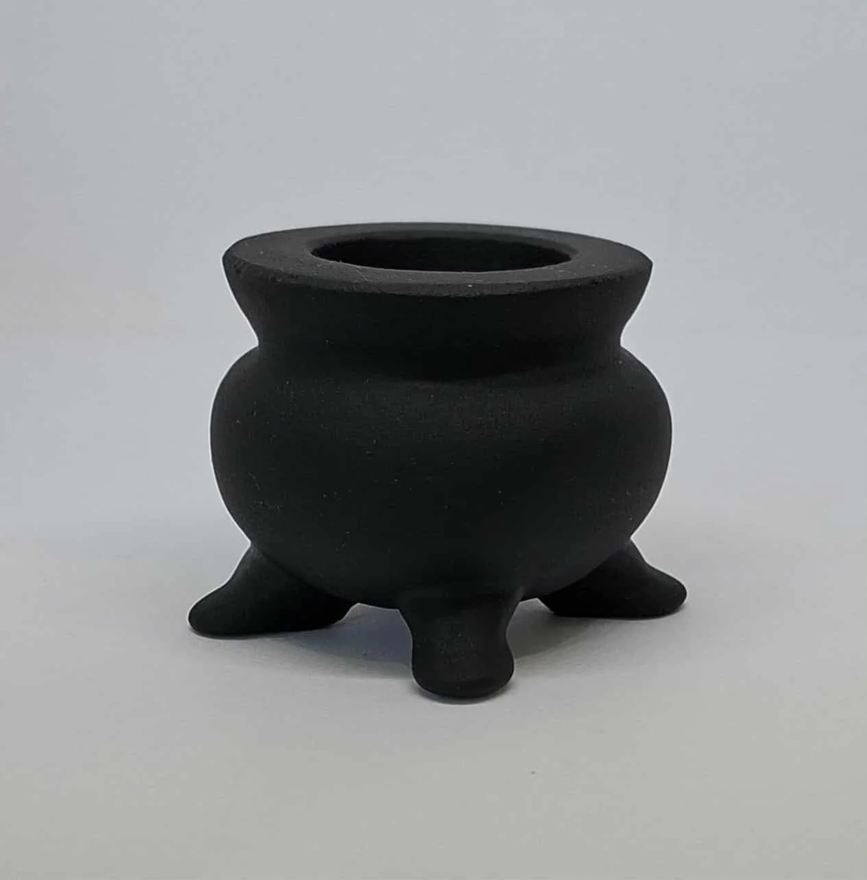Black Obsidian matt Cauldron
