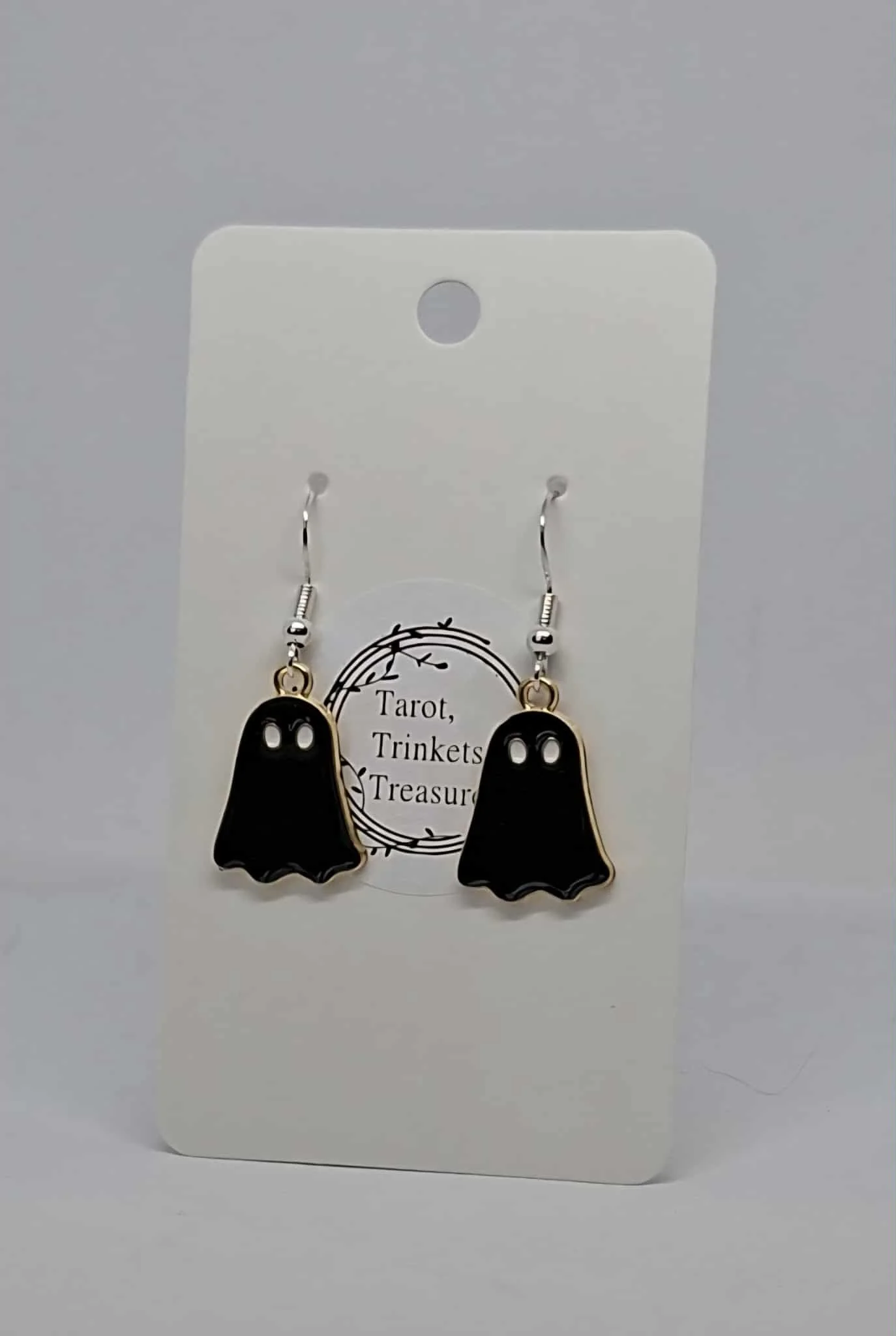 Black Ghost Earrings