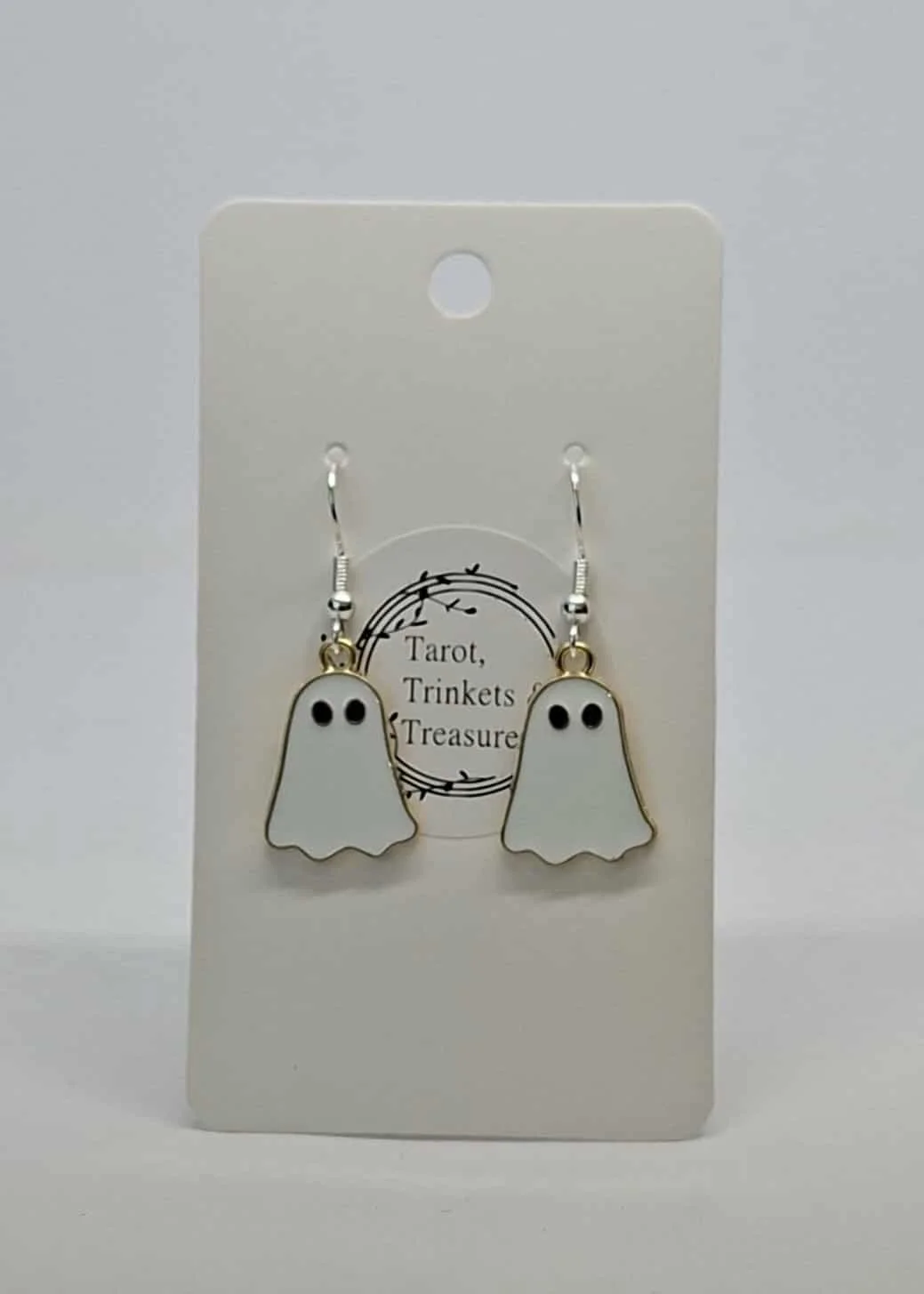Enamel Ghost earrings