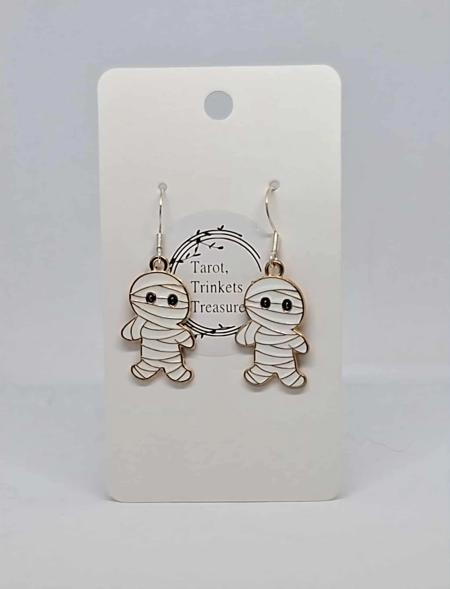 Enamel Mummy earrings