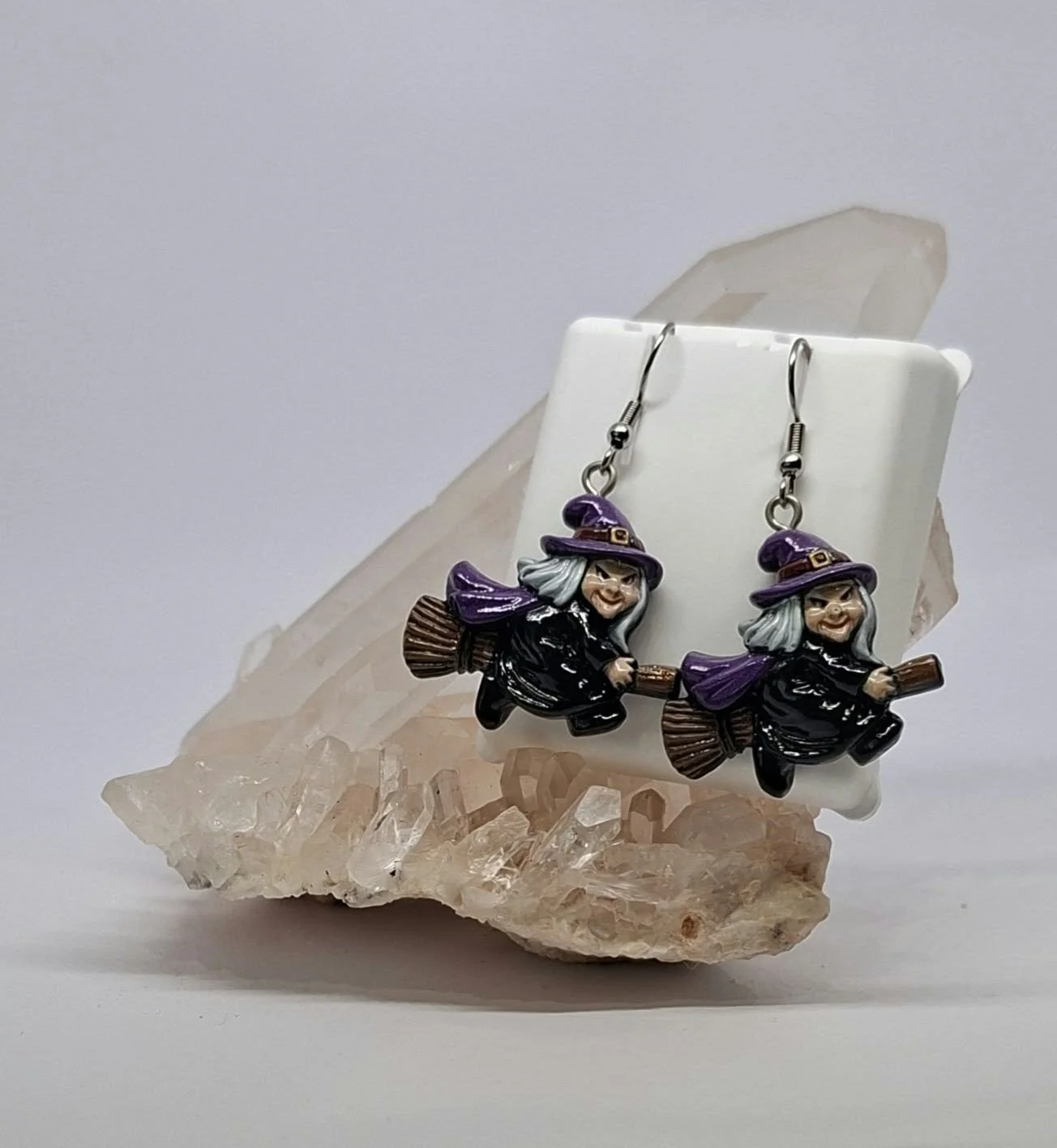 Flying Witch Earrings