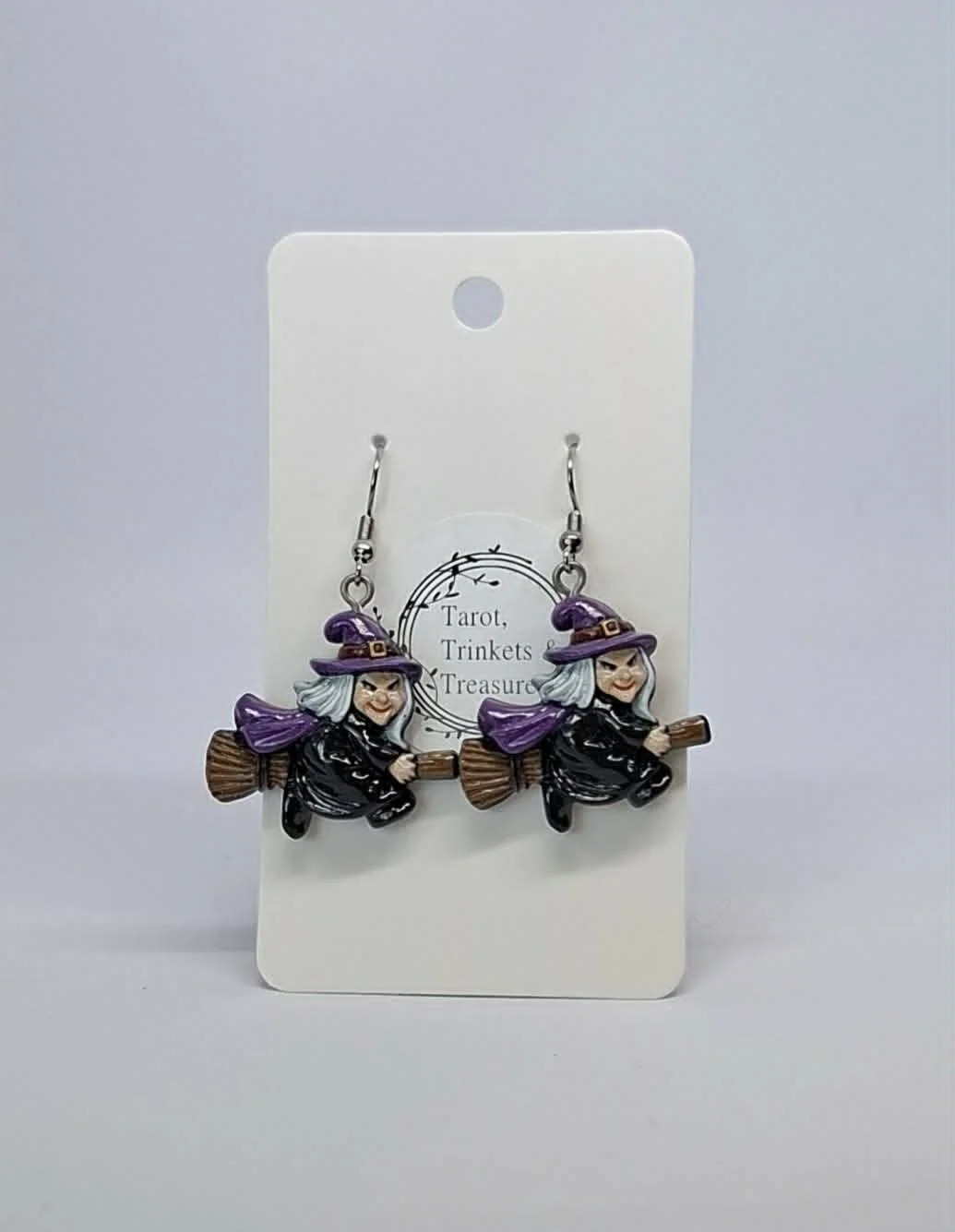 Flying Witch Earrings