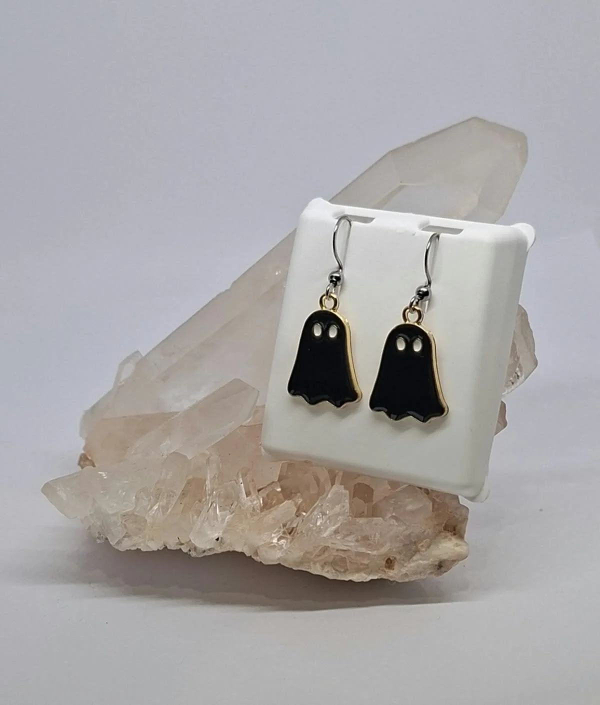 Black Ghost Earrings