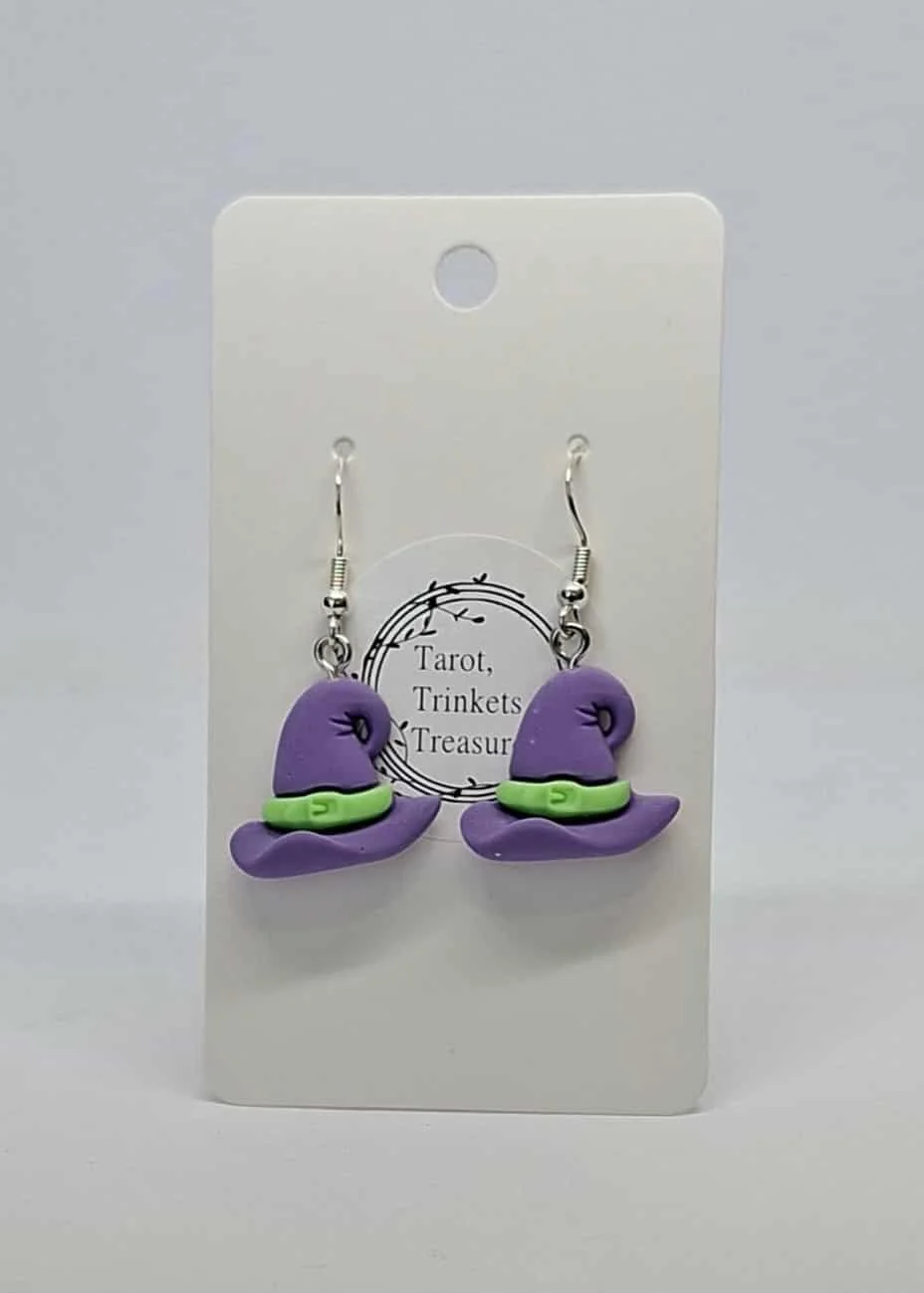 Witch Hat earrings