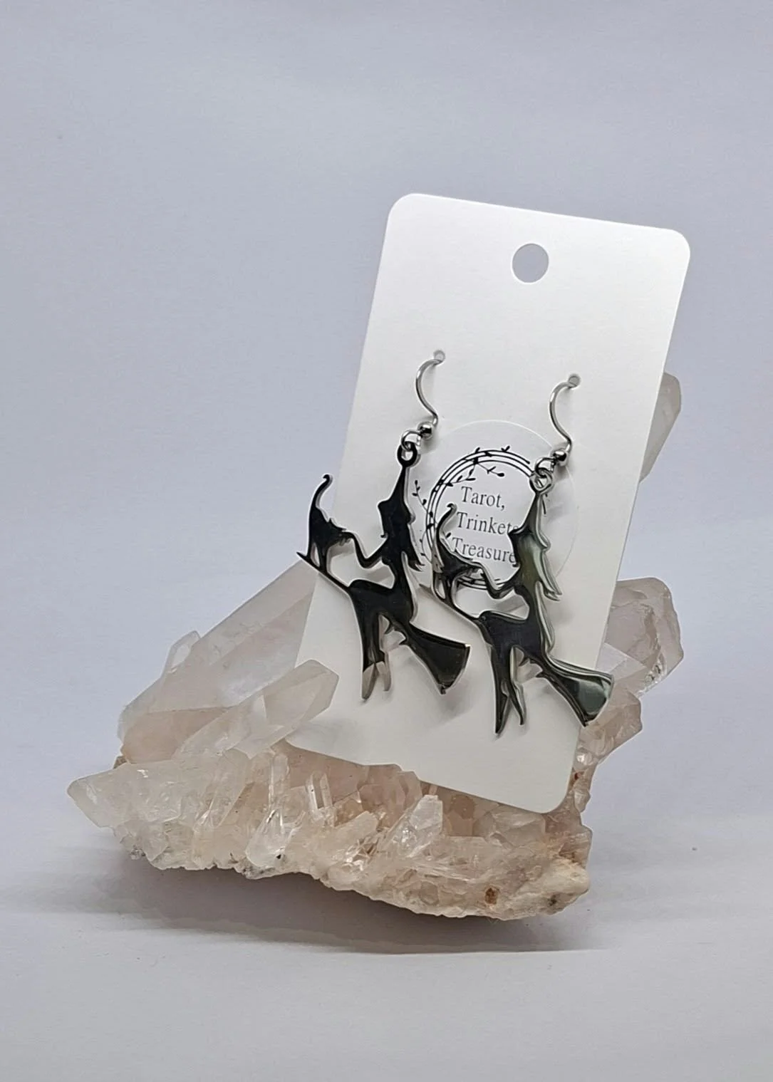 Witch & Cat Earrings