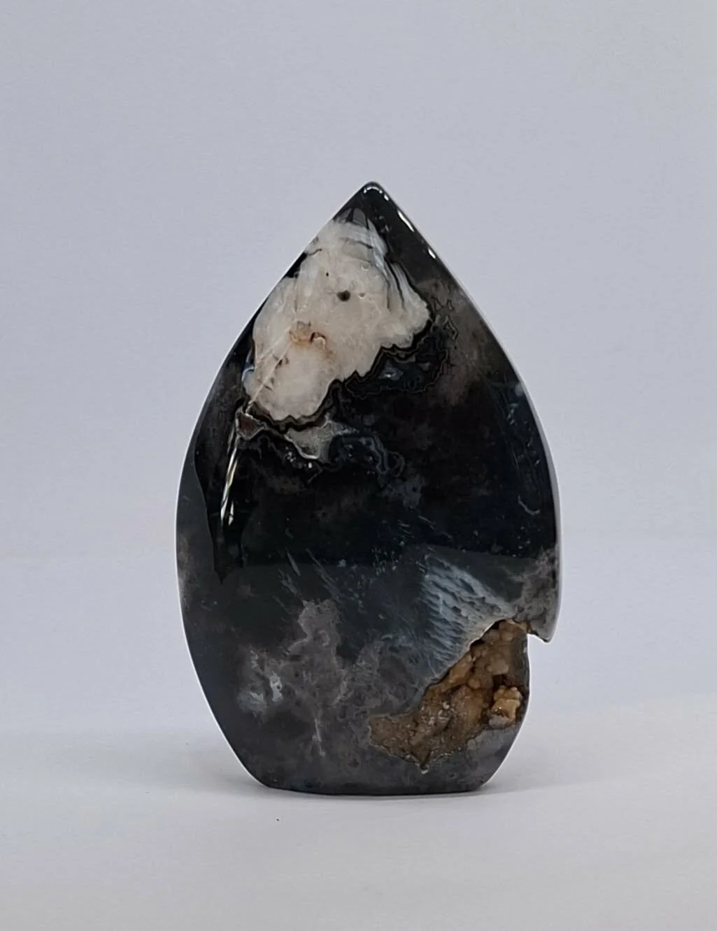 Black Agate Freeform