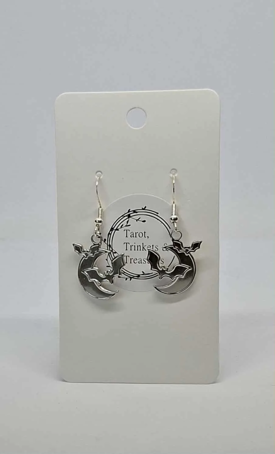 Moon Bat Earrings