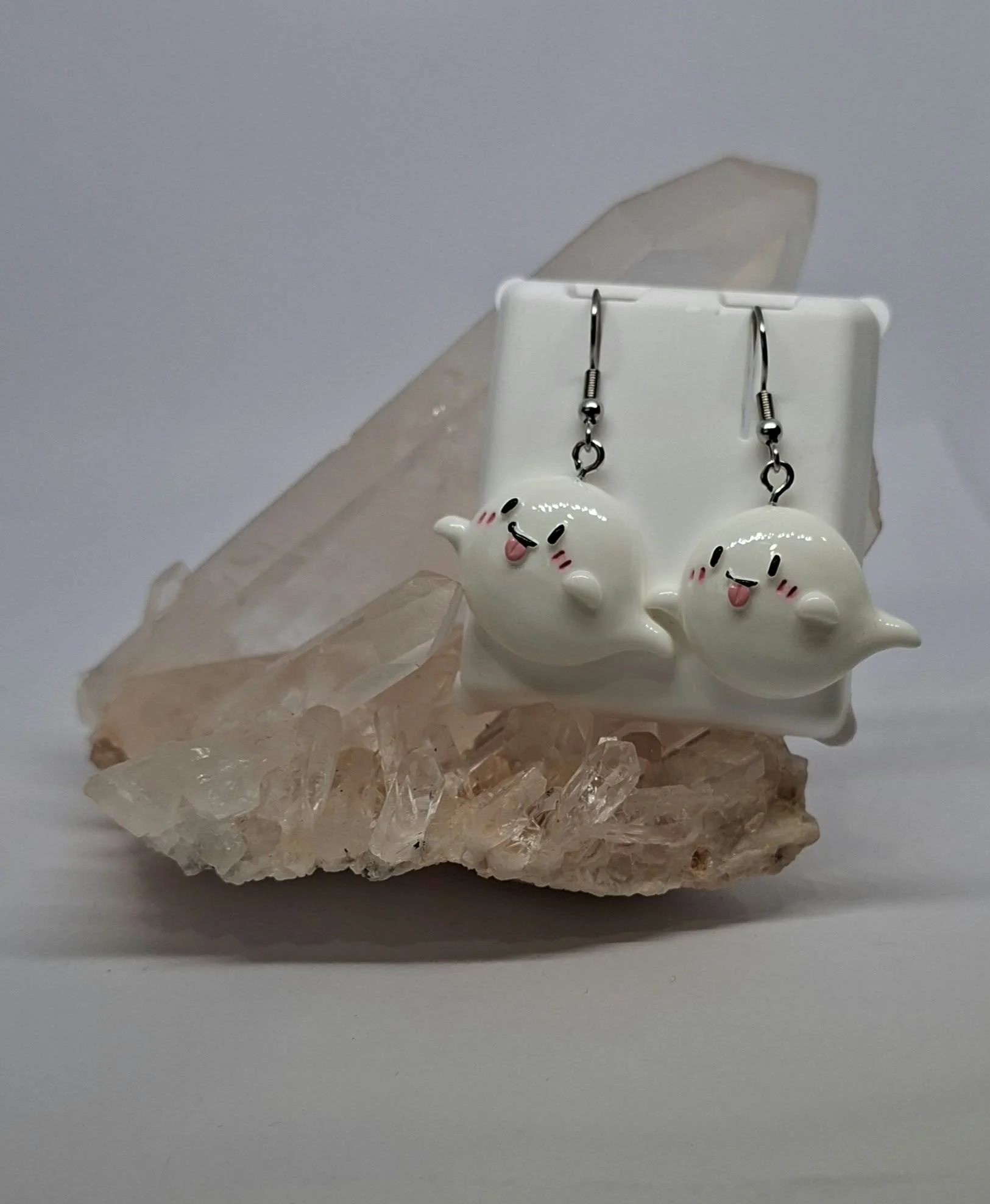 Happy Ghost Earrings