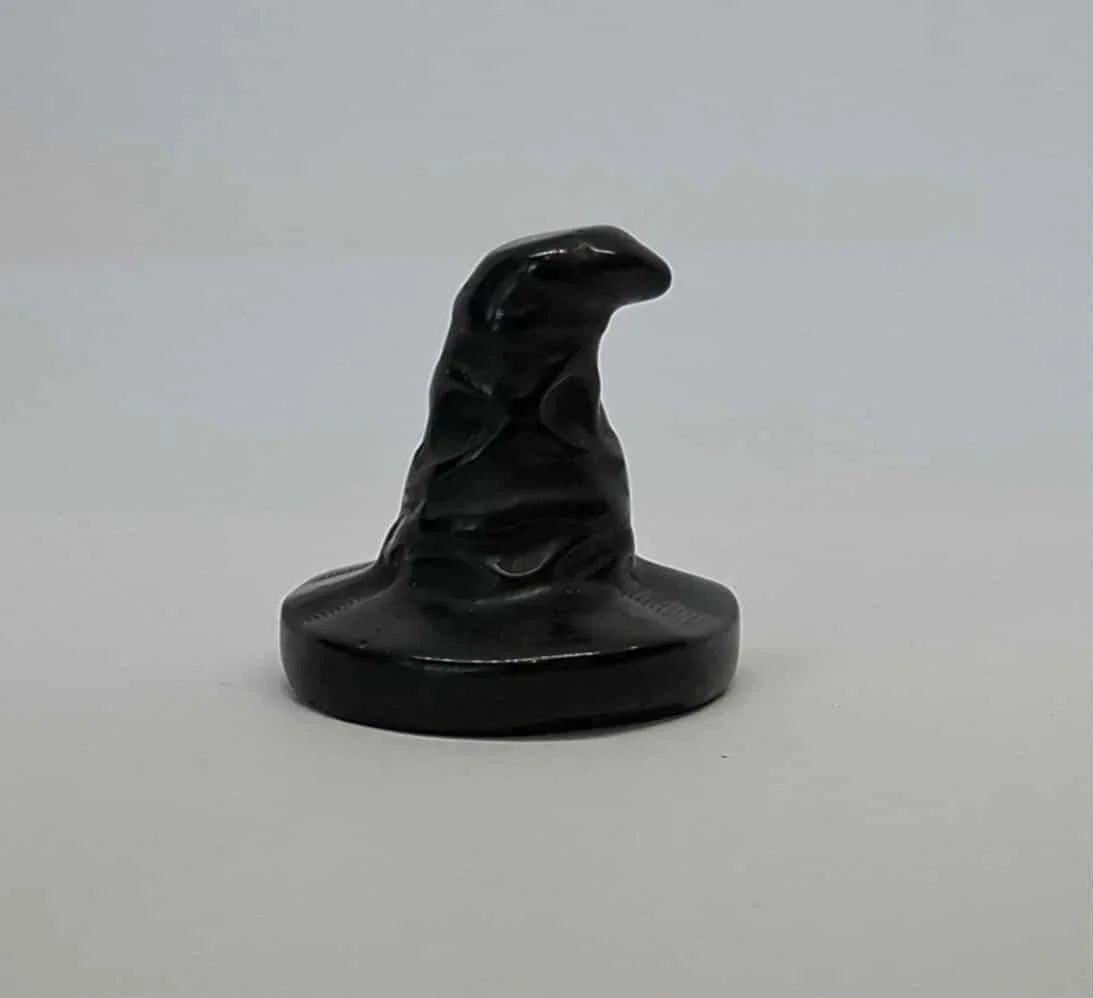 Black Obsidian Witch Hat