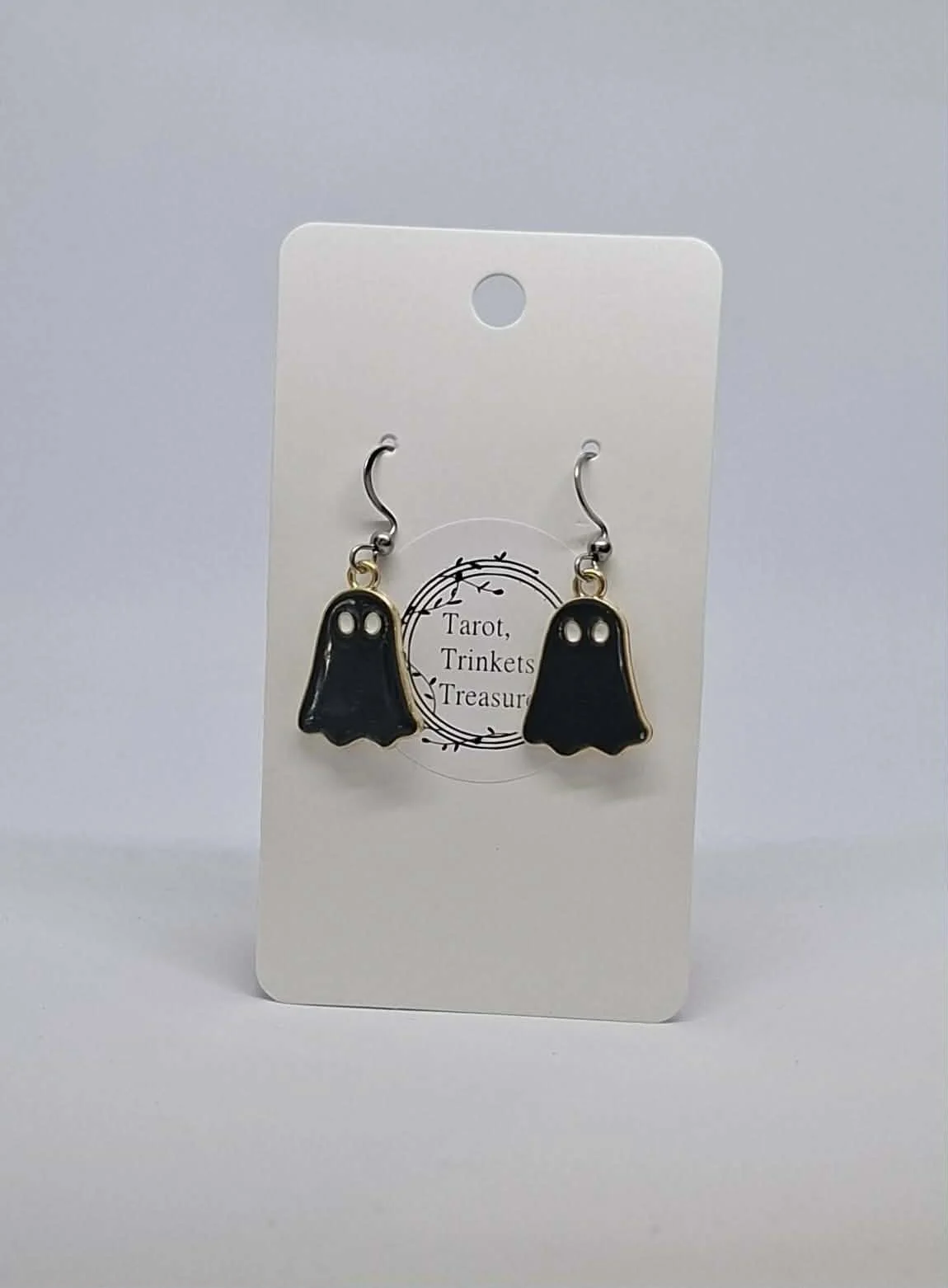 Black Ghost Earrings