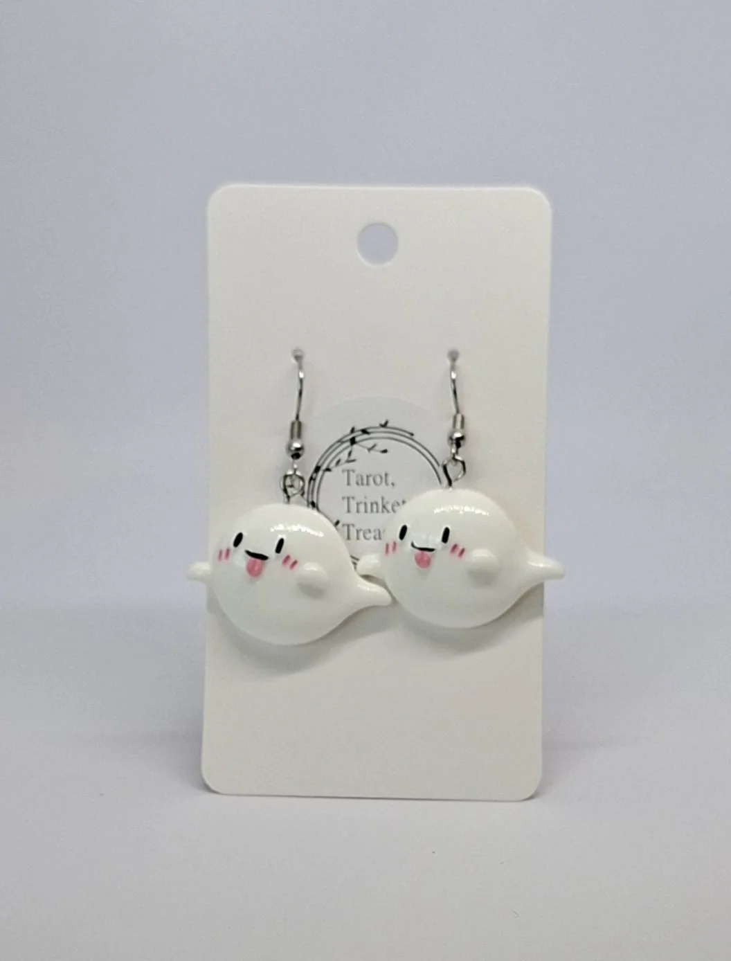 Happy Ghost Earrings