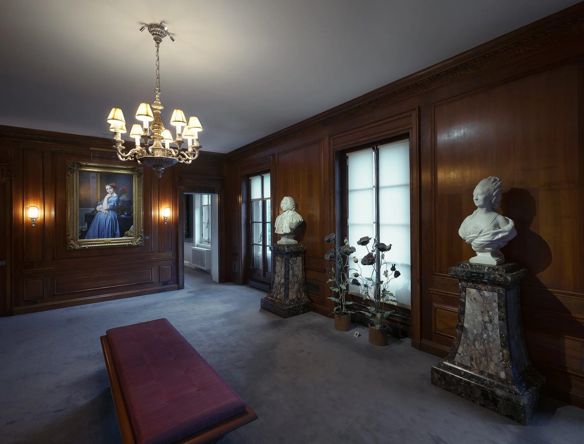 Walnut Room, new second-floor gallery, The Frick Collection, New York.

Photo: Joseph Coscia Jr.