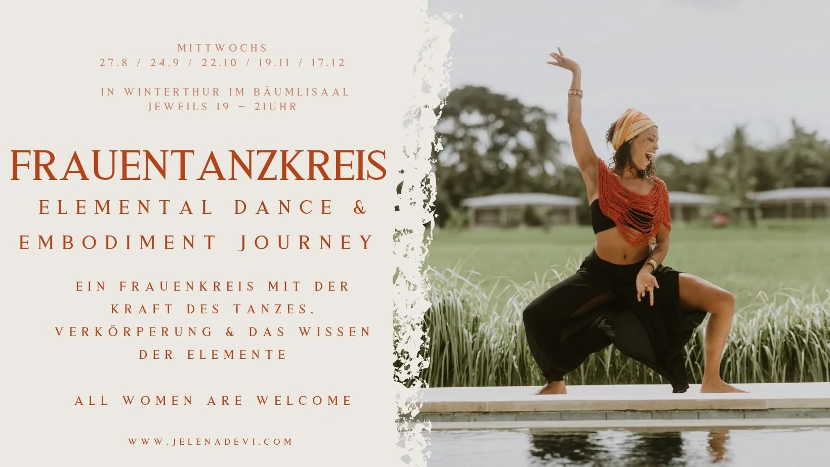 FRAUENTANZKREIS - Elemental Dance & Embodiment Journey in Winterthur (monatlich)