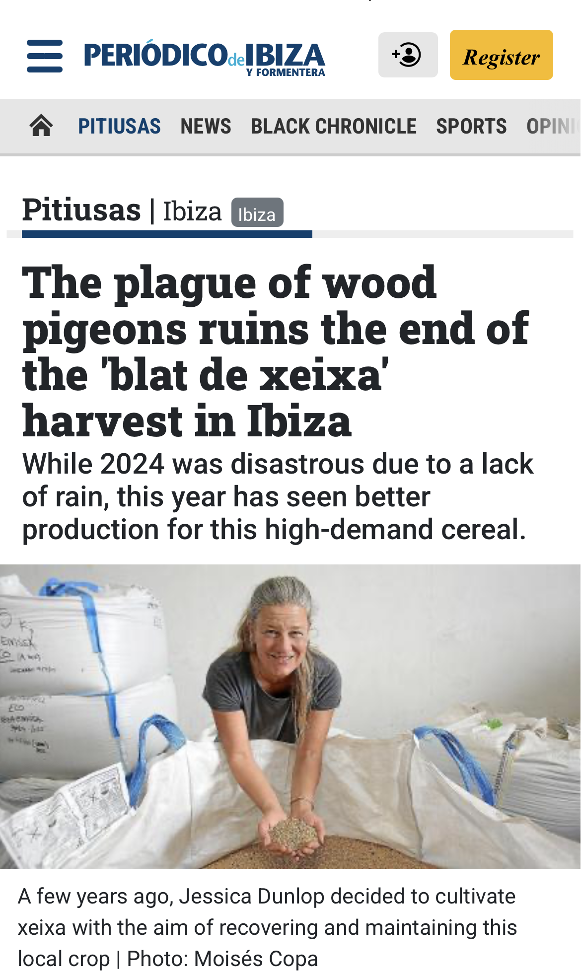 Periodico de Ibiza Sep 2025 English translation