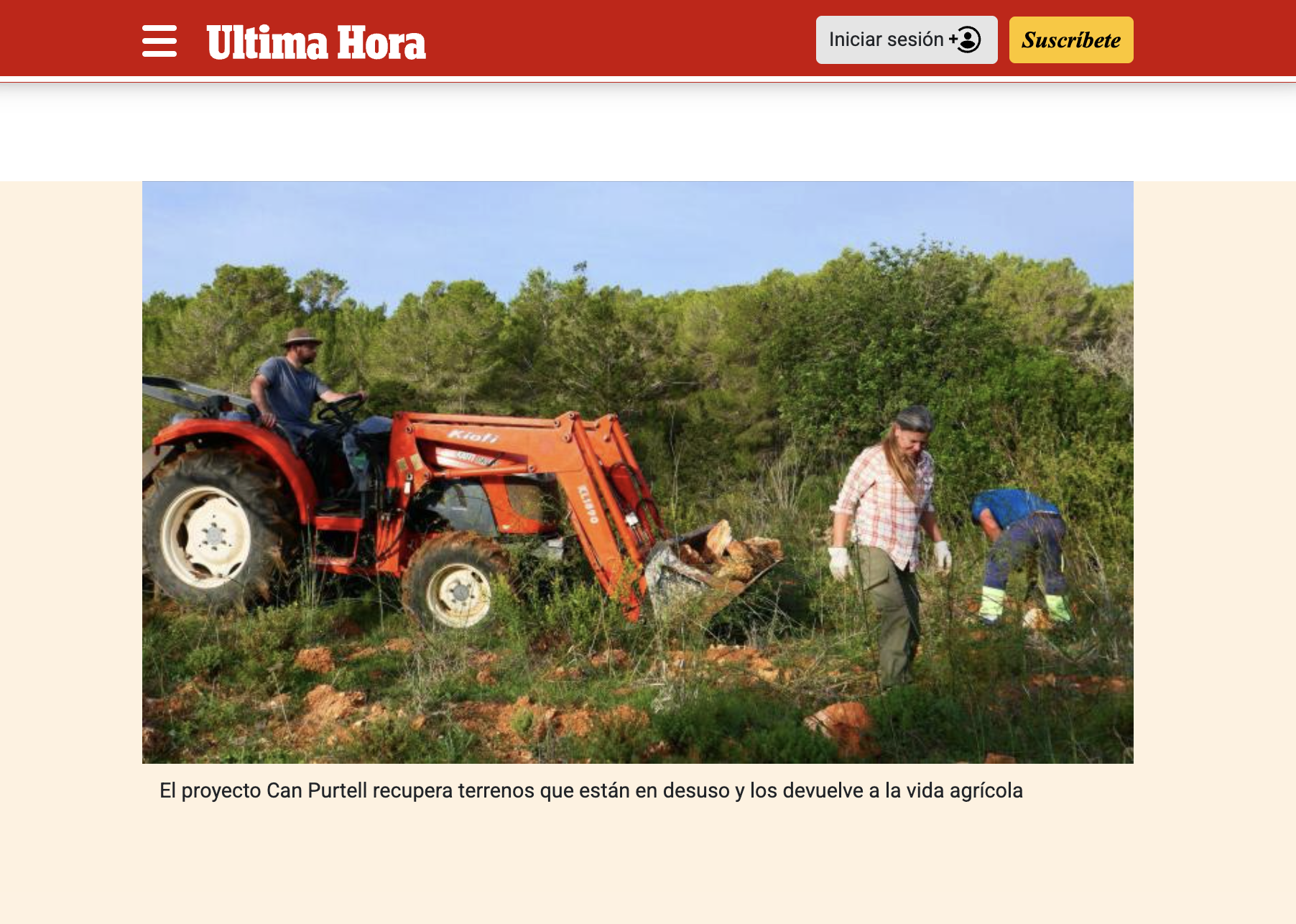 ULTIMA HORA SUNDAY FEATURE "CUANDO LOS CAMPOS VUELVEN A LA VIDA" 
