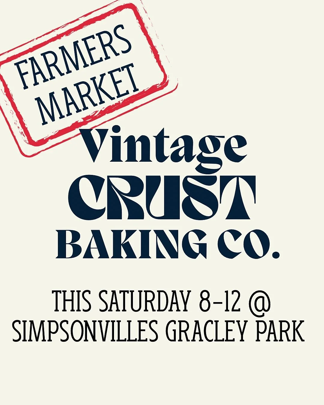 Two weeks left @simpsonvillemarket Come see us on Saturday!