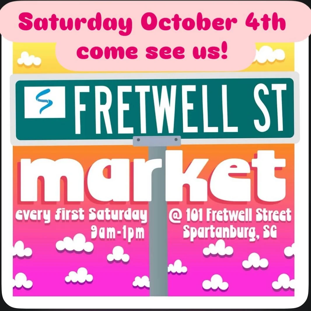 We hope to see many faces at these up coming Markets in October. Save the dates! @fretwellmarket and @happycowcreamerysc