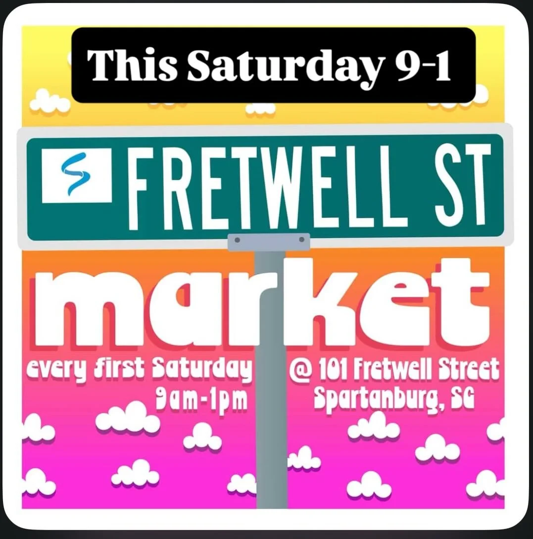 This Saturday come see us at our first market in the New Year! 9-1 @fretwellmarket