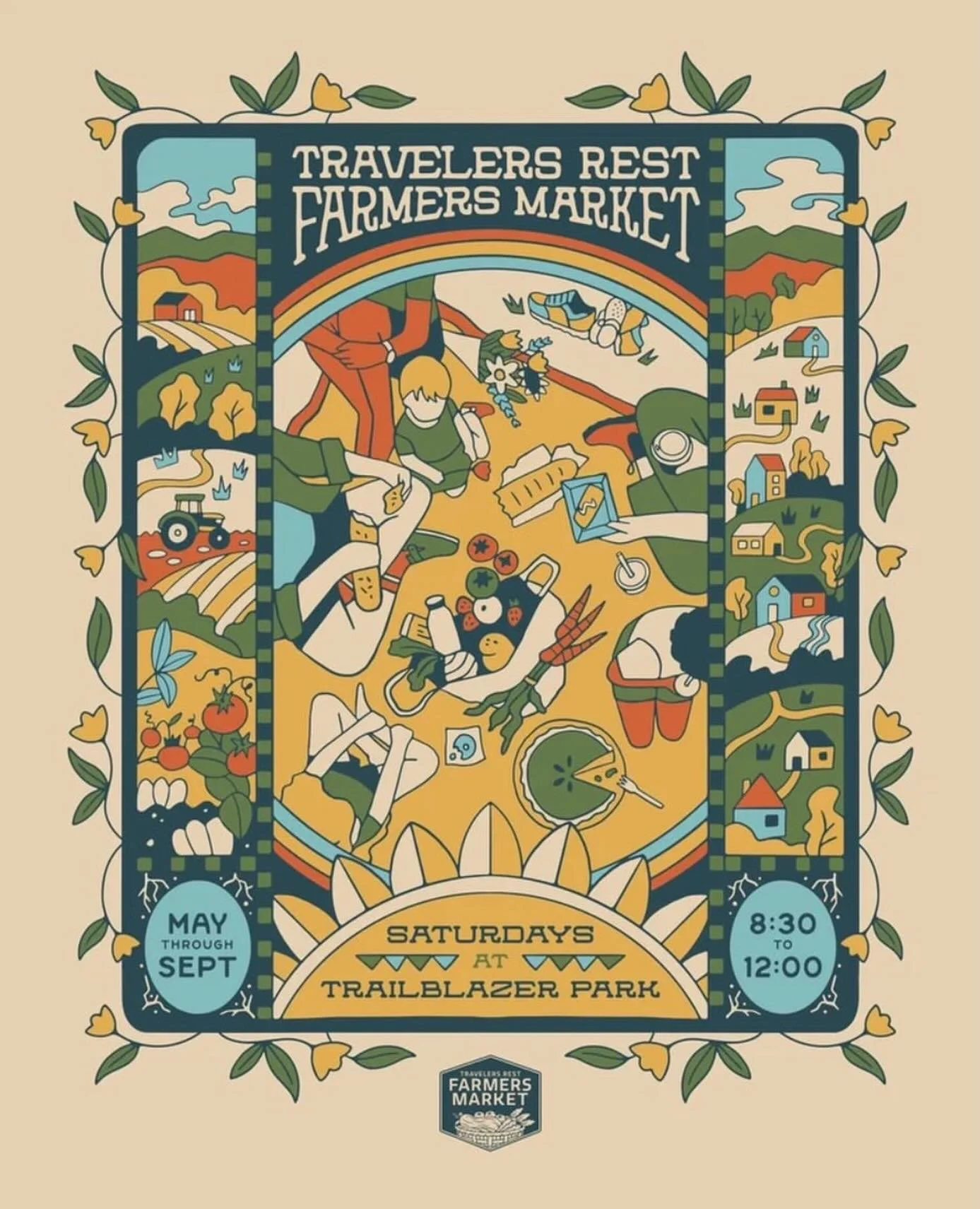 We are excited to be a part of the @trfarmersmarket this year and we will be there on opening day April 25th. Come see us and all the other amazing vendors.