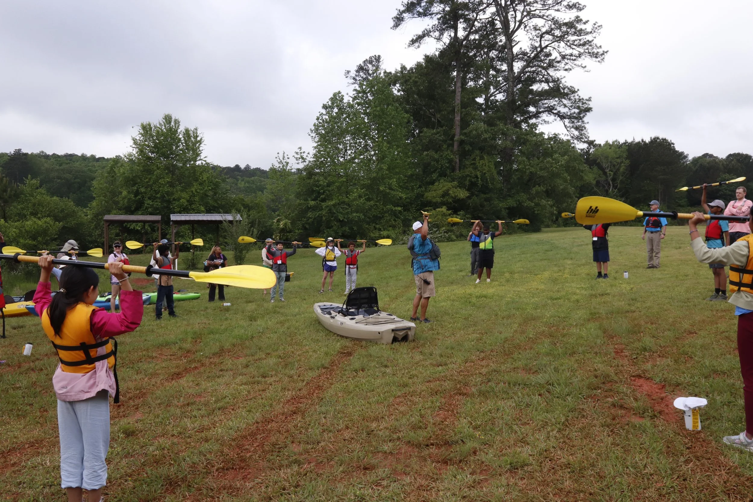 Youth Hike N Paddle at Panola Mountain State Park Alexander Lake