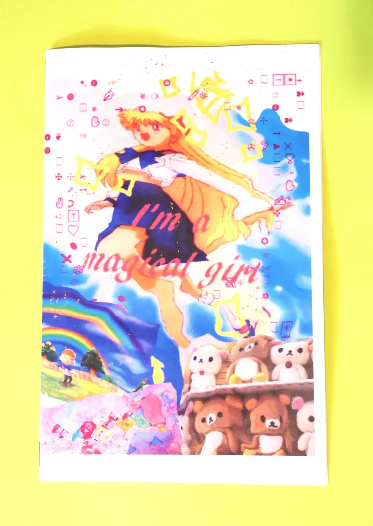 "I'm a magical girl v2" zine