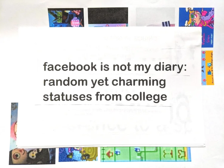 facebook is not my diary