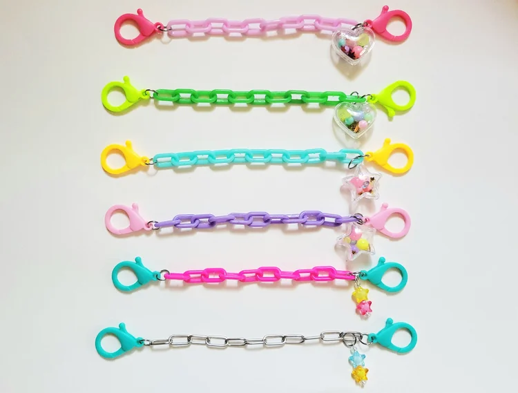colorful face mask chains [made to order!]