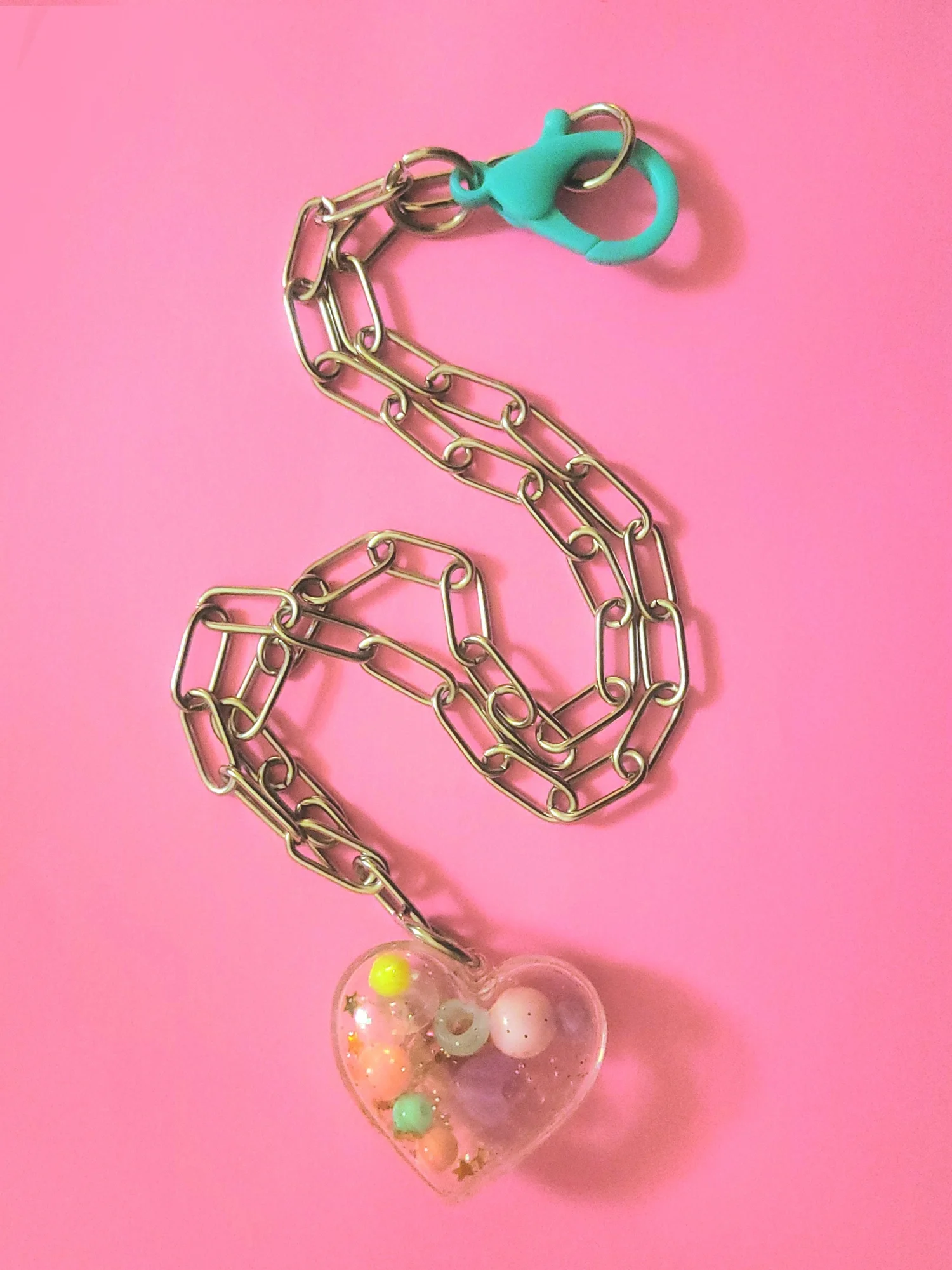 stainless steel heart chain