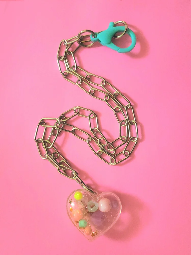 stainless steel heart chain