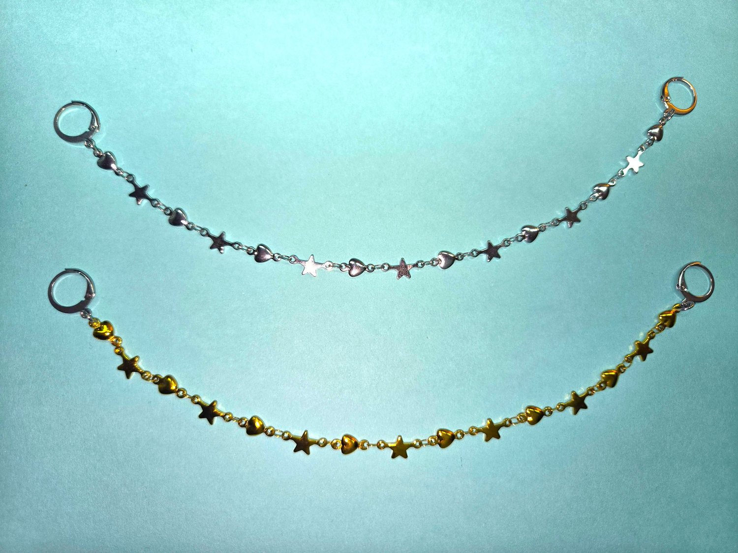 metal star mask chains [made to order!]