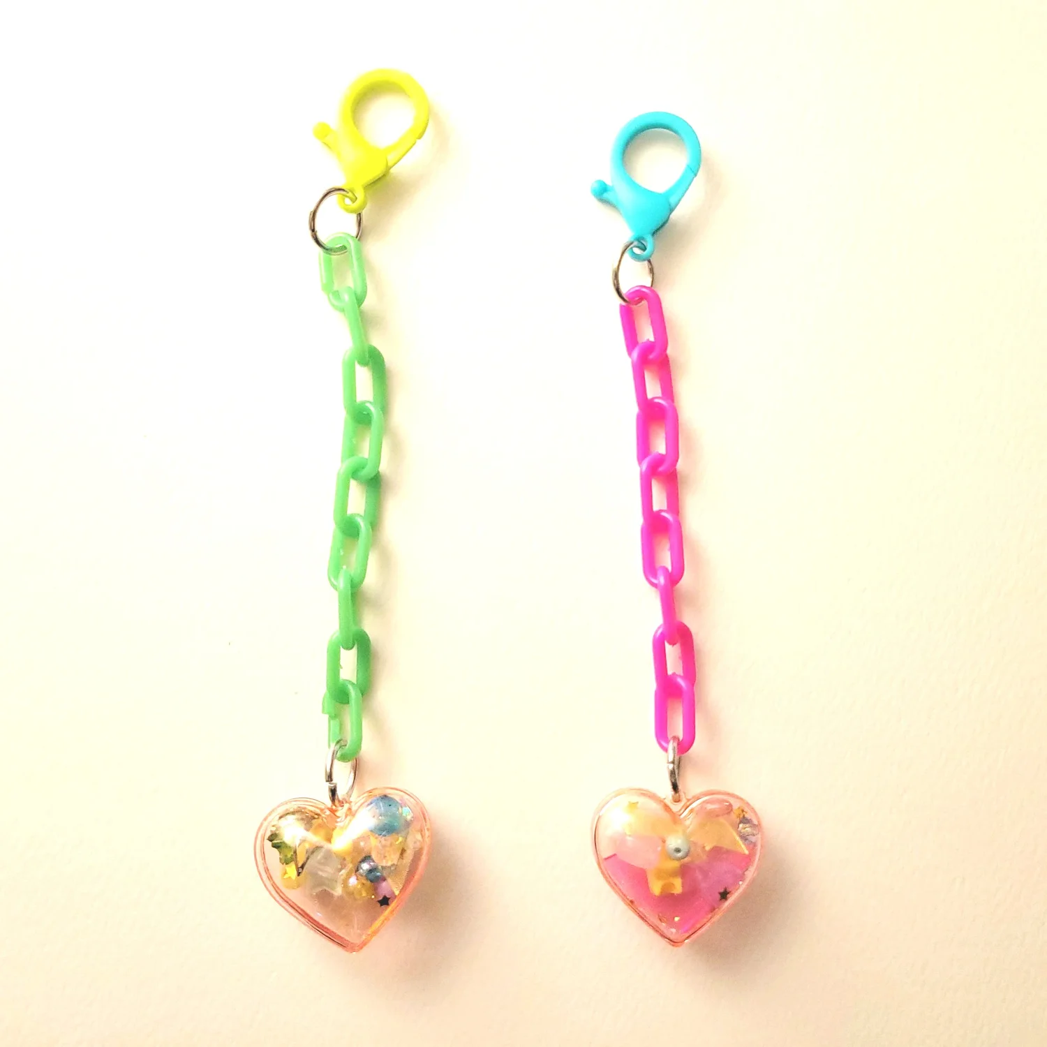 2-in-1 heart chains