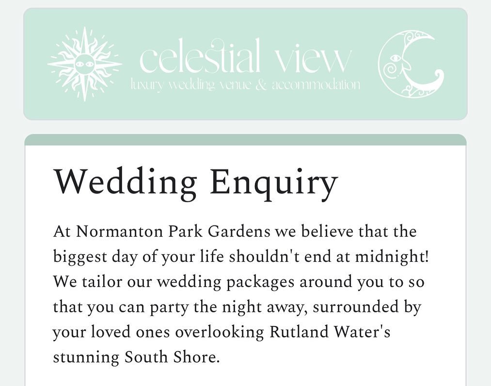 Our wedding enquiry form is officially live. We cannot wait to hear from lots of happy couples who want to party the weekend away at our beautiful wedding venue. Link in bio 🎊 👰&zwj;♀️ 🦖 
#rutlandwaterweddings #dingdong #theadventurebegins