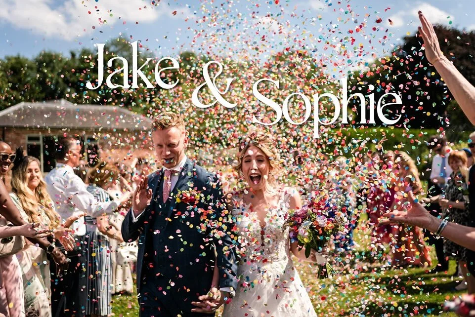 Sophie & Jake 19.07.2024
As we start off our season, and prepare for our wedding fair, we have spent time reminiscing about the lovely weddings that we have already held. These two will forever hold a very special place in our hearts! 
Sophie a