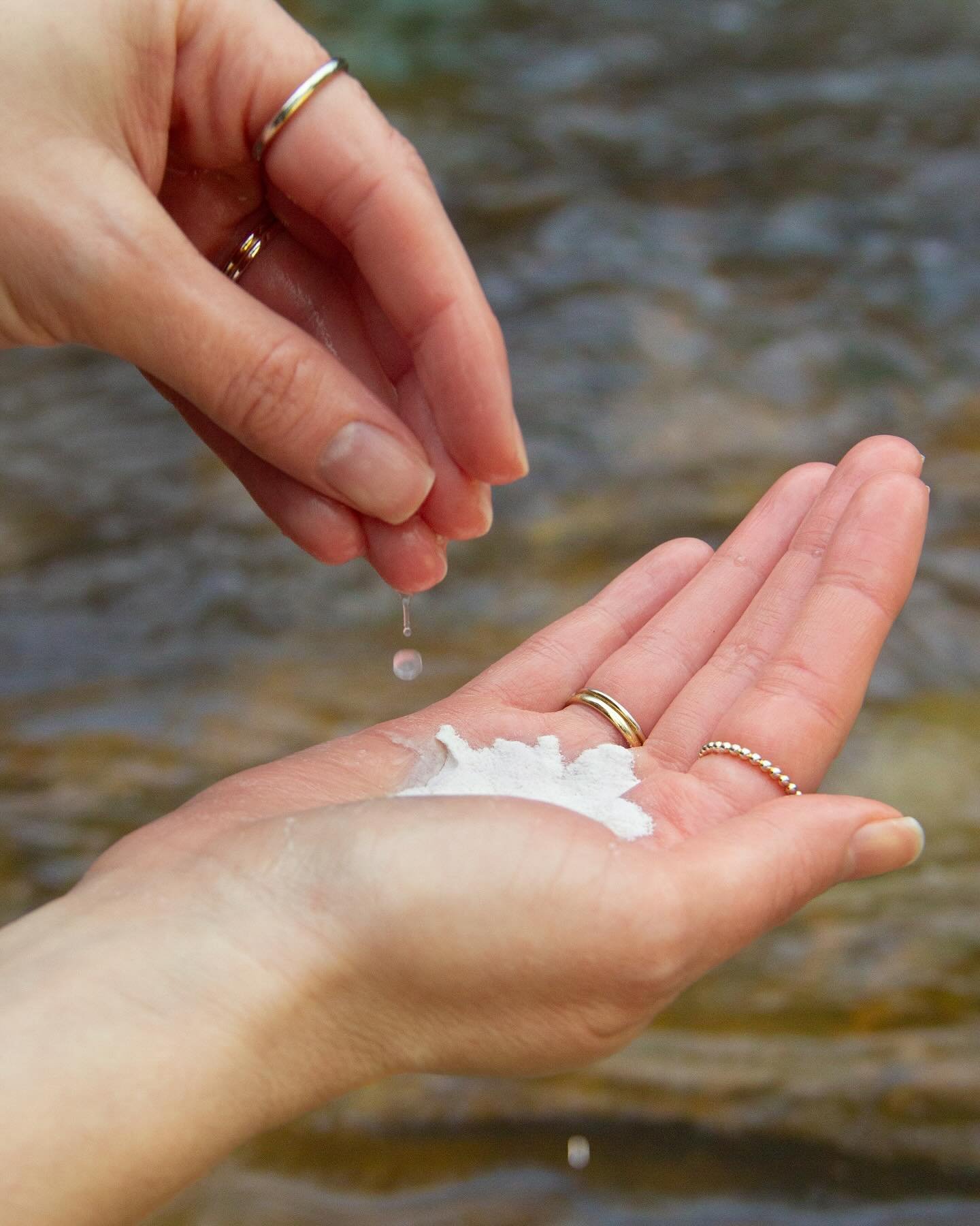 So why powder? Our goal with our premier face cleanser was to develop something lightweight, convenient, and effective for your on-the-go life. 

With our cleanser, no liquid means not having to stash your cleanser in your checked bag (just drop it i