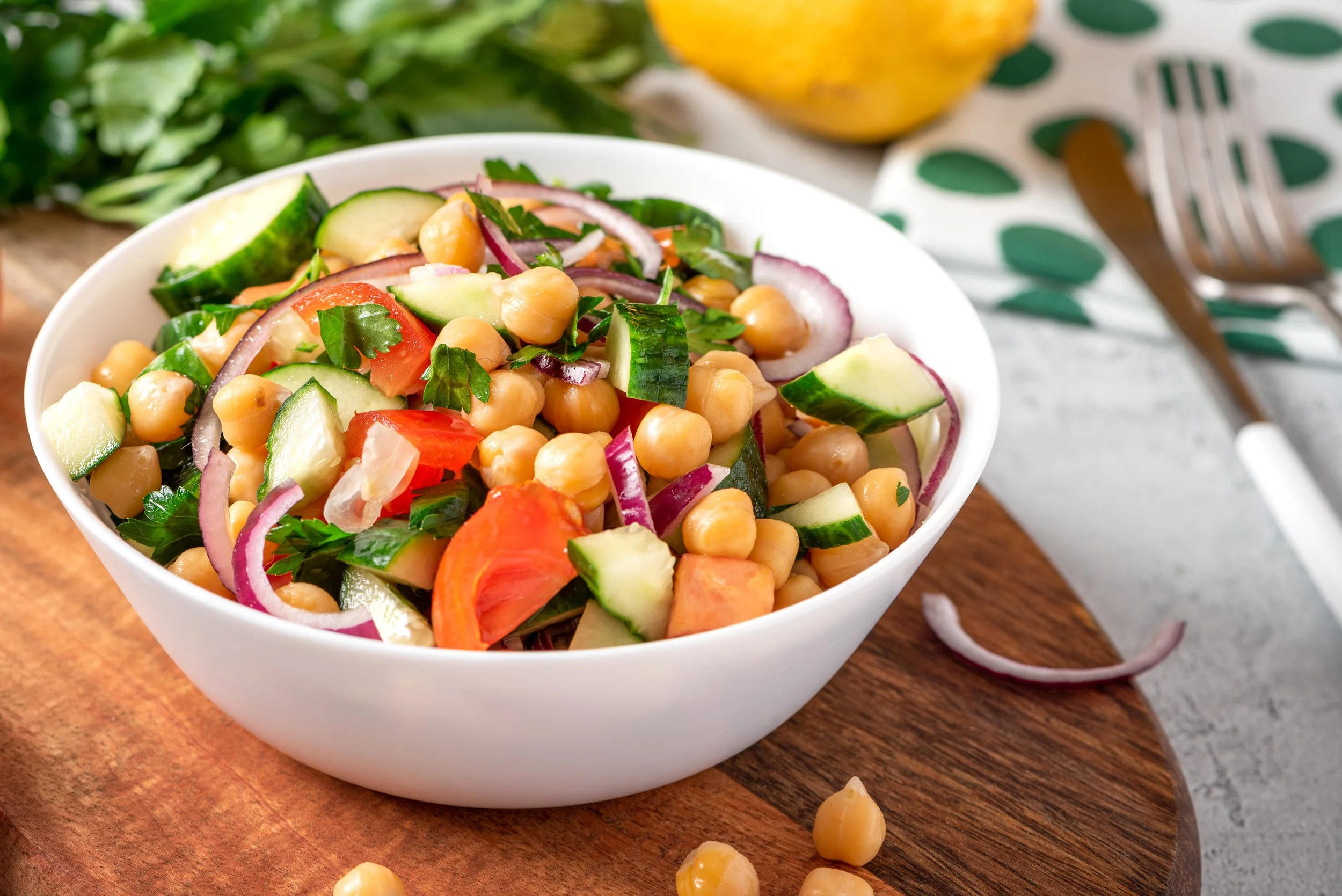 bean salad, mediterranean dishes,