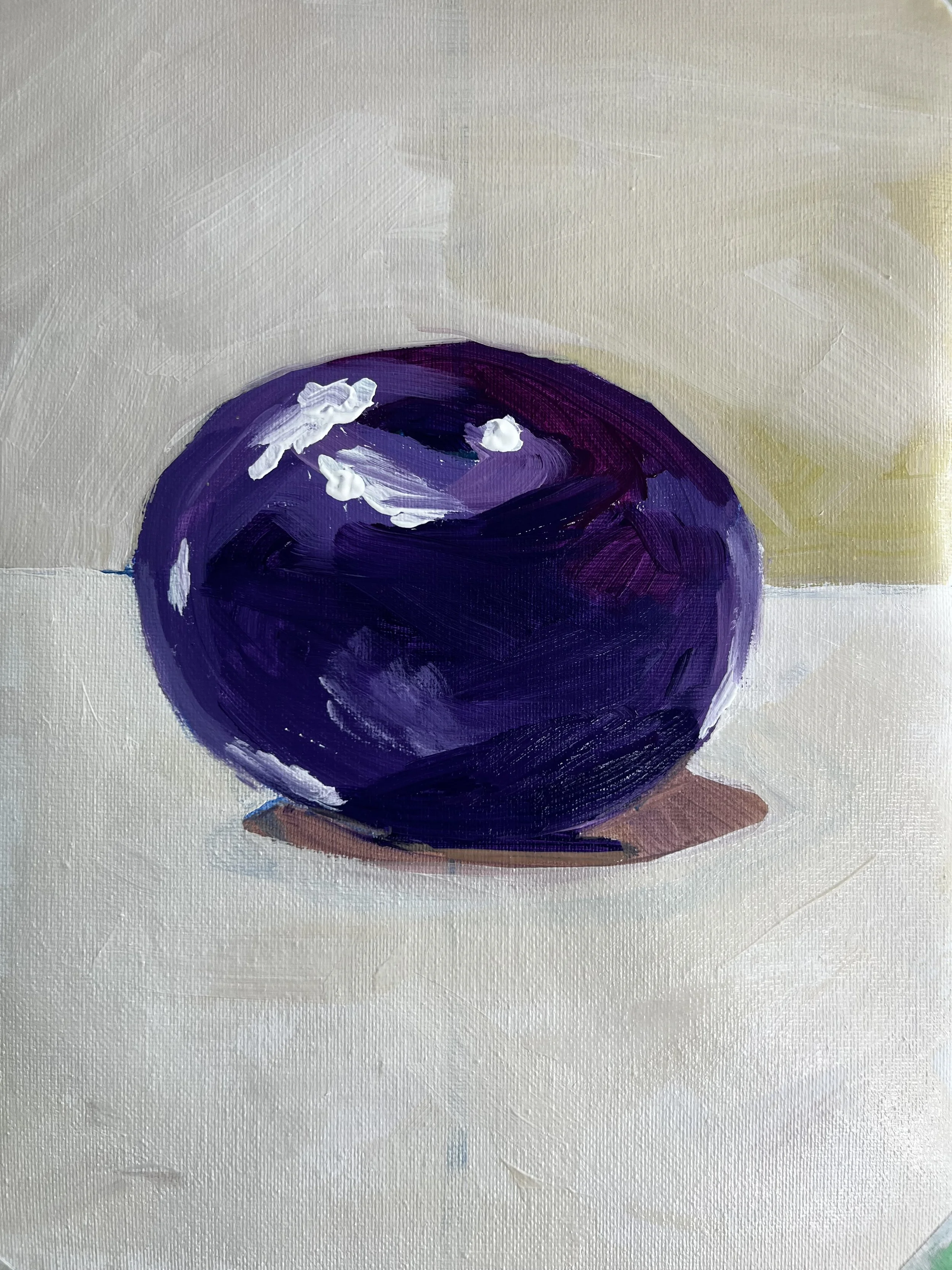 Today’s Small Painting: The Blueberry