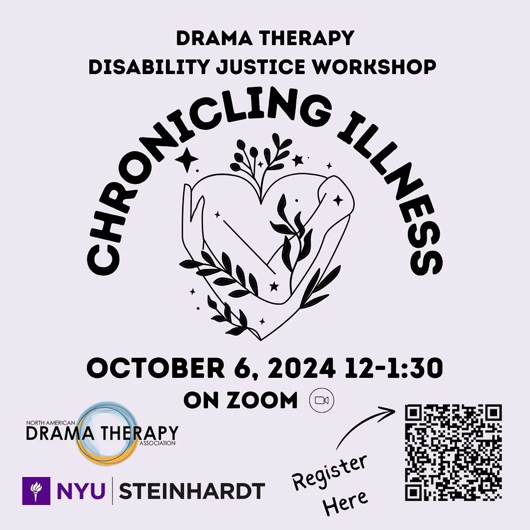Join me for this workshop I&rsquo;m leading on the narratives we tell ourselves about being chronically ill. Come in your PJs! Come lying down! Come as you are. ✨🌈✨link in bio