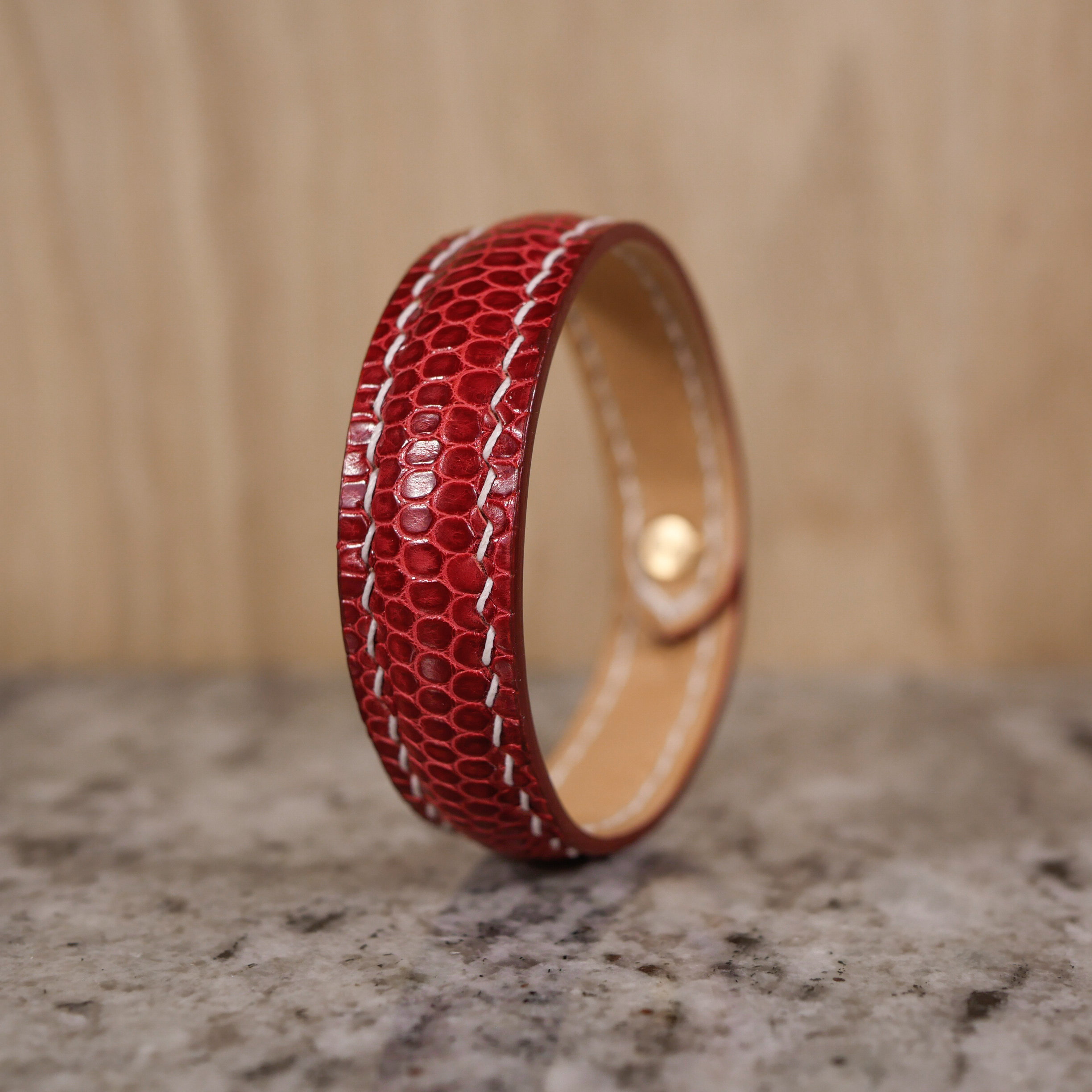 Bracelet Lizard Wizard - Framboise