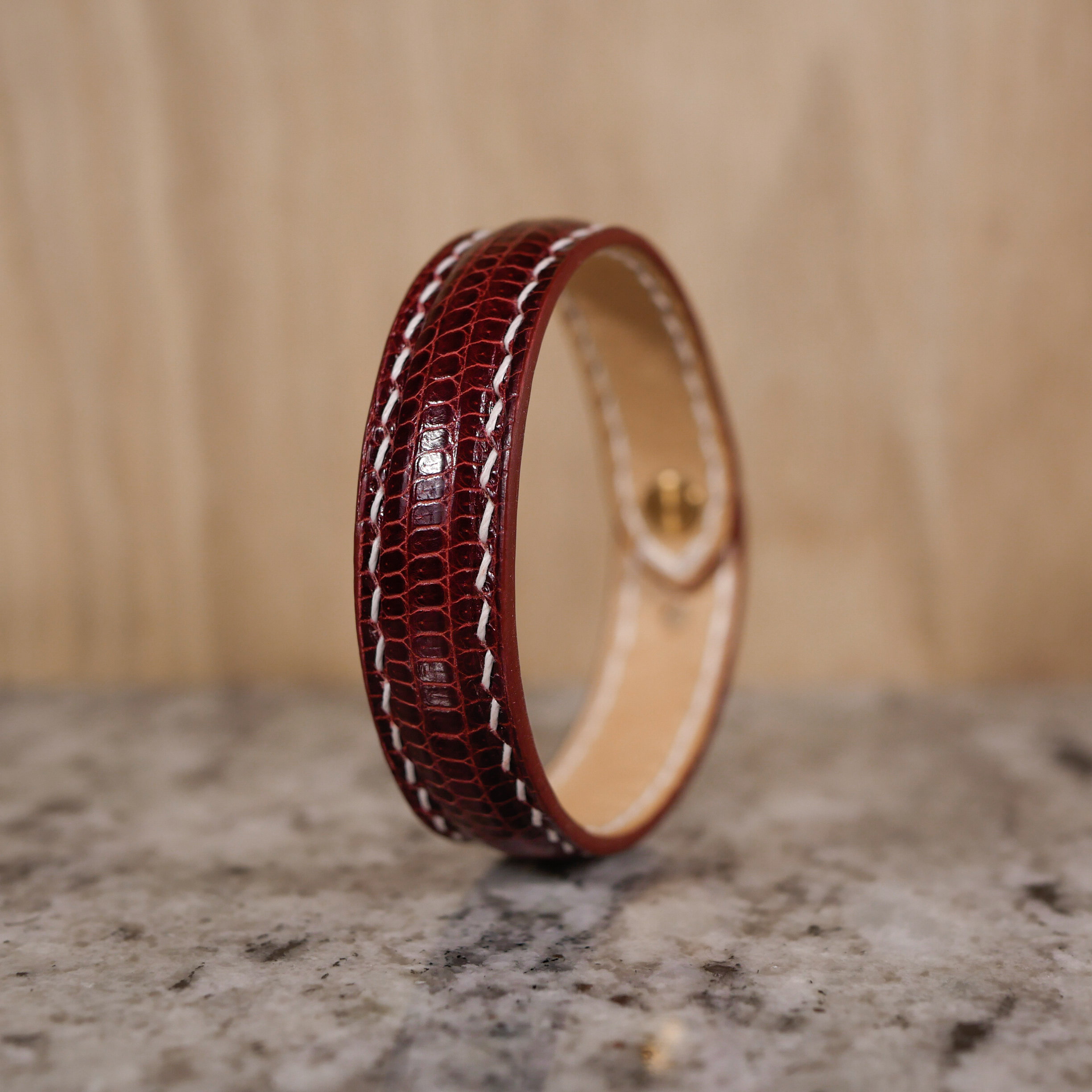 Bracelet Lizard Wizard - Bordeaux