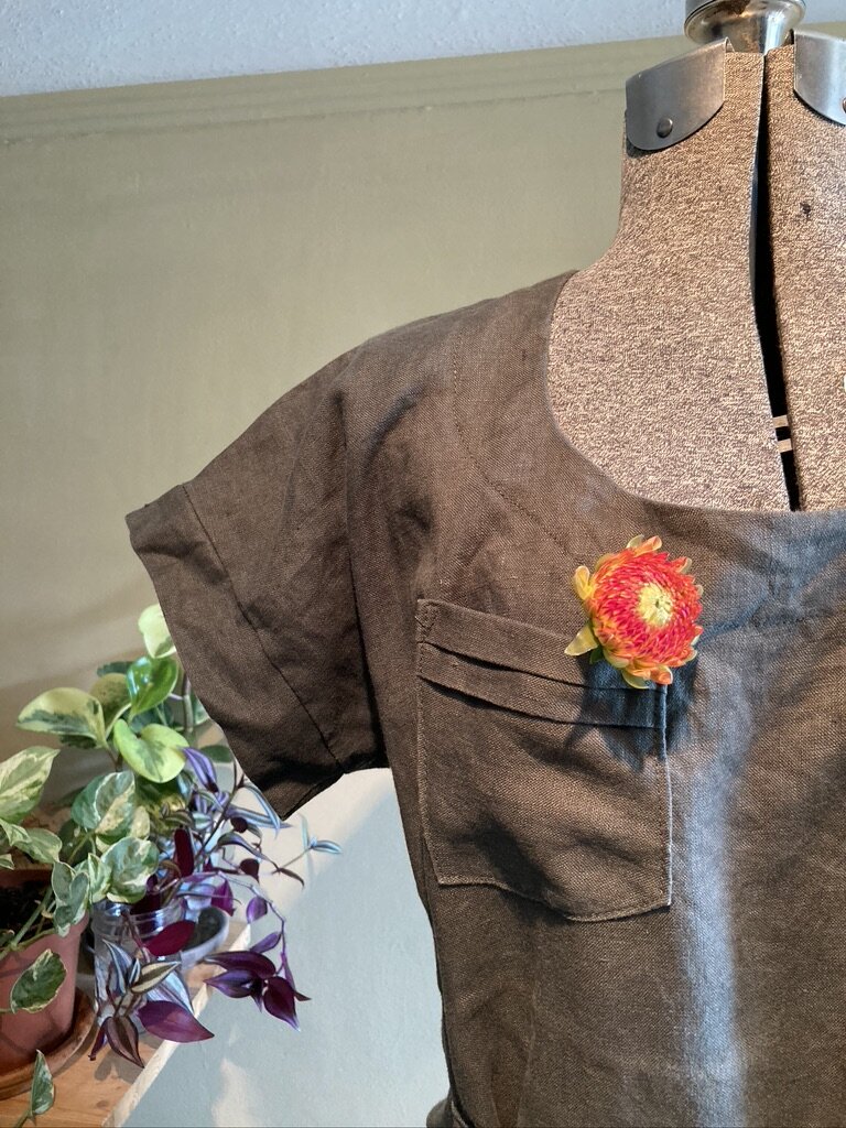 Pleated Patch Pocket - Chest