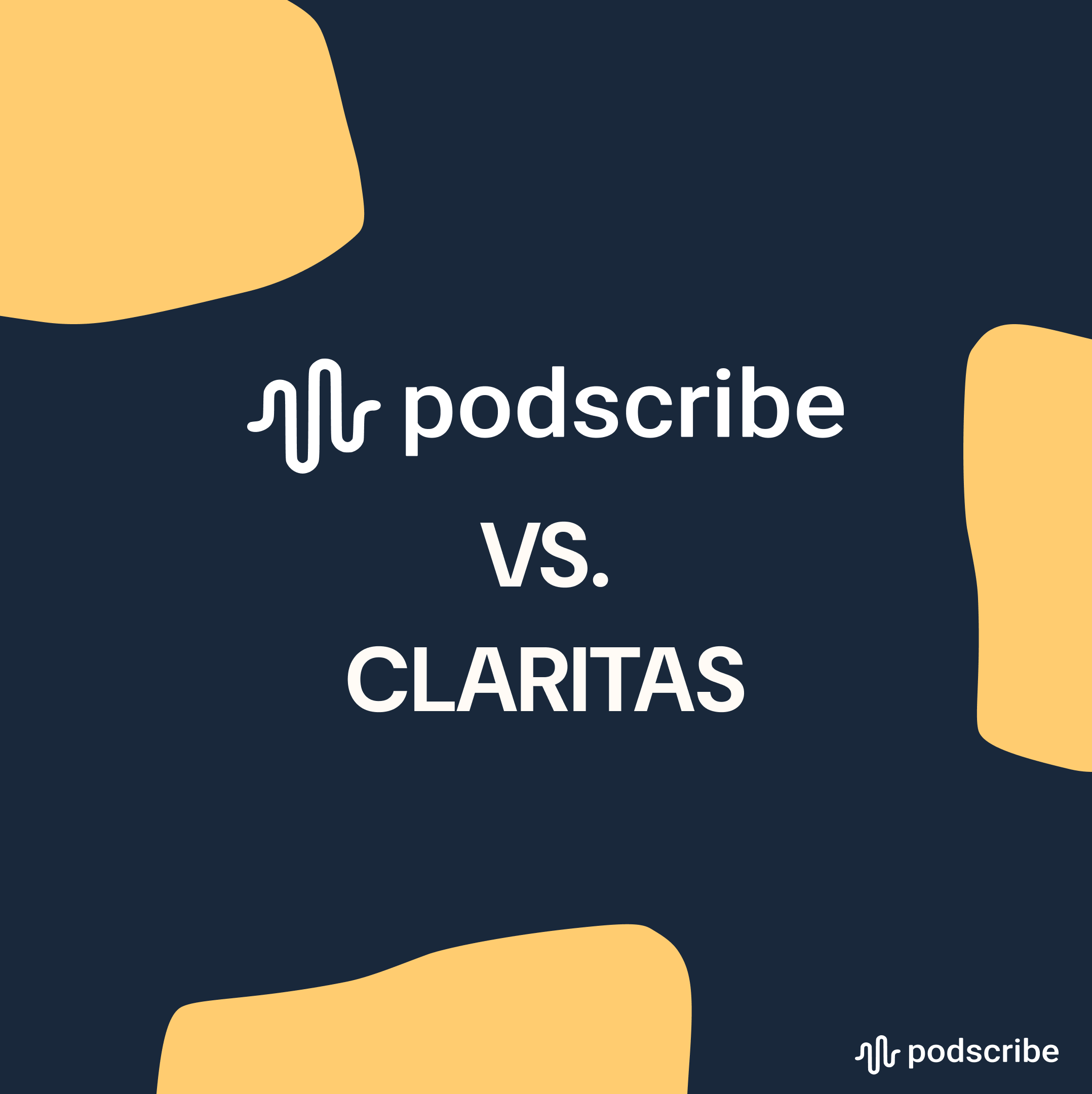 Podscribe vs. Claritas: Podcast Analytics Comparison (2026)